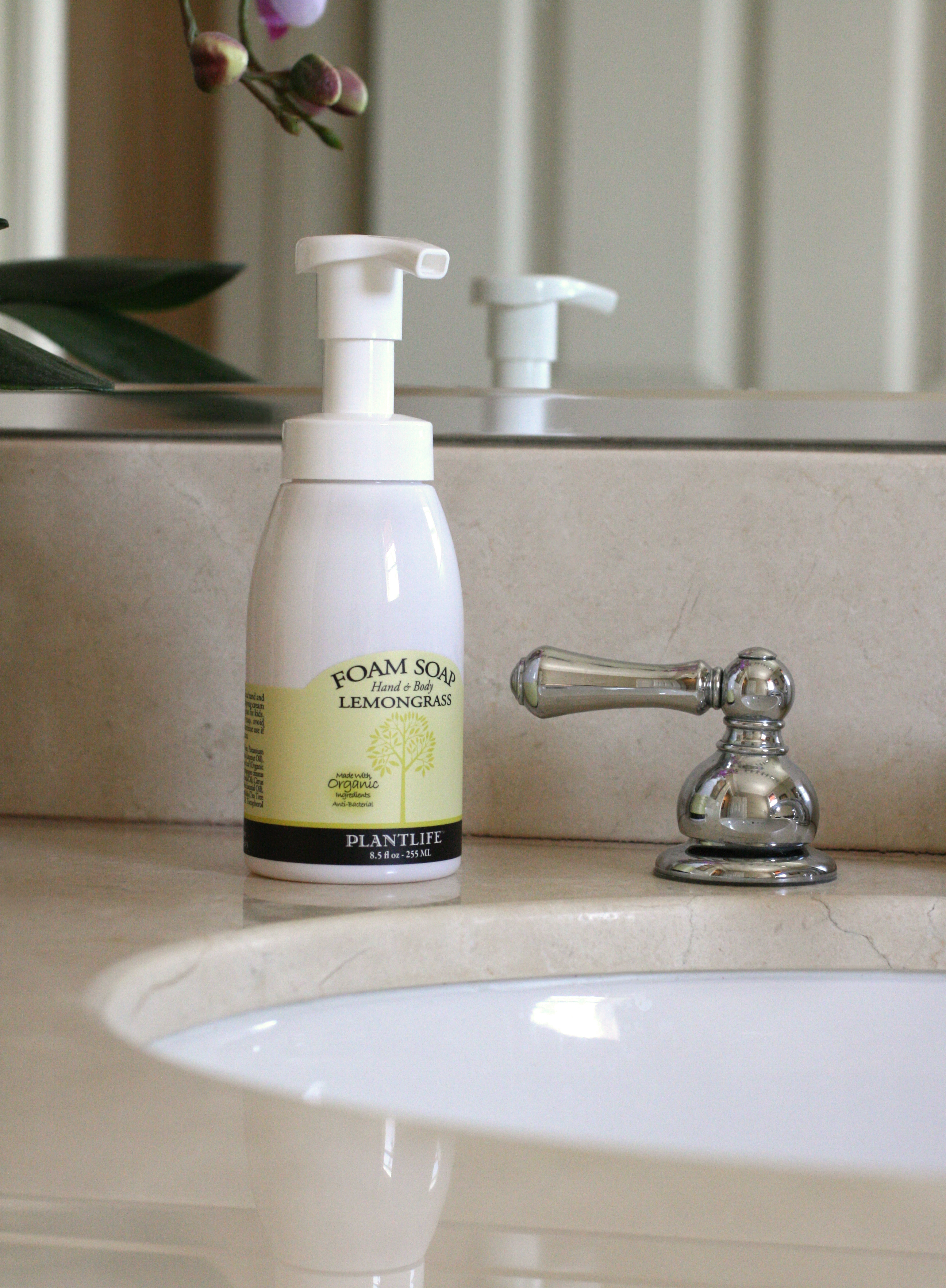 Plantlife Lemongrass Hand & Body Foam Soap