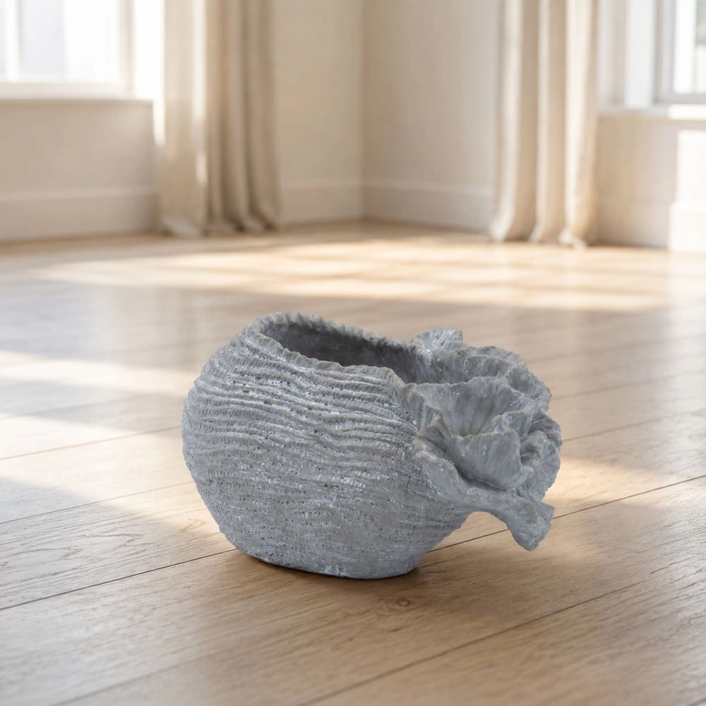 WOW PIONEER Solid Cement Planter Pot