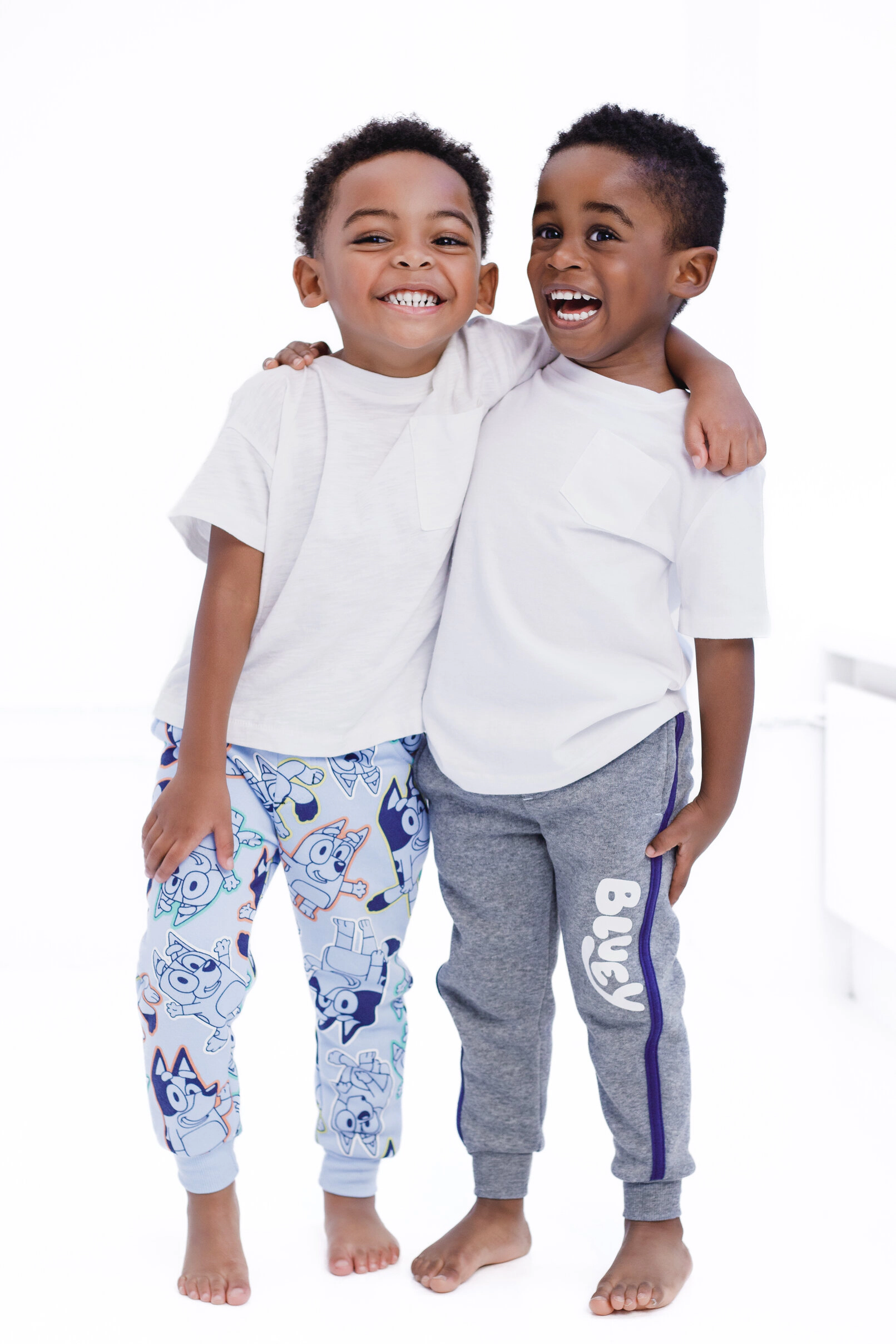 Bluey Boys' 2-Pack Fleece Jogger Pants