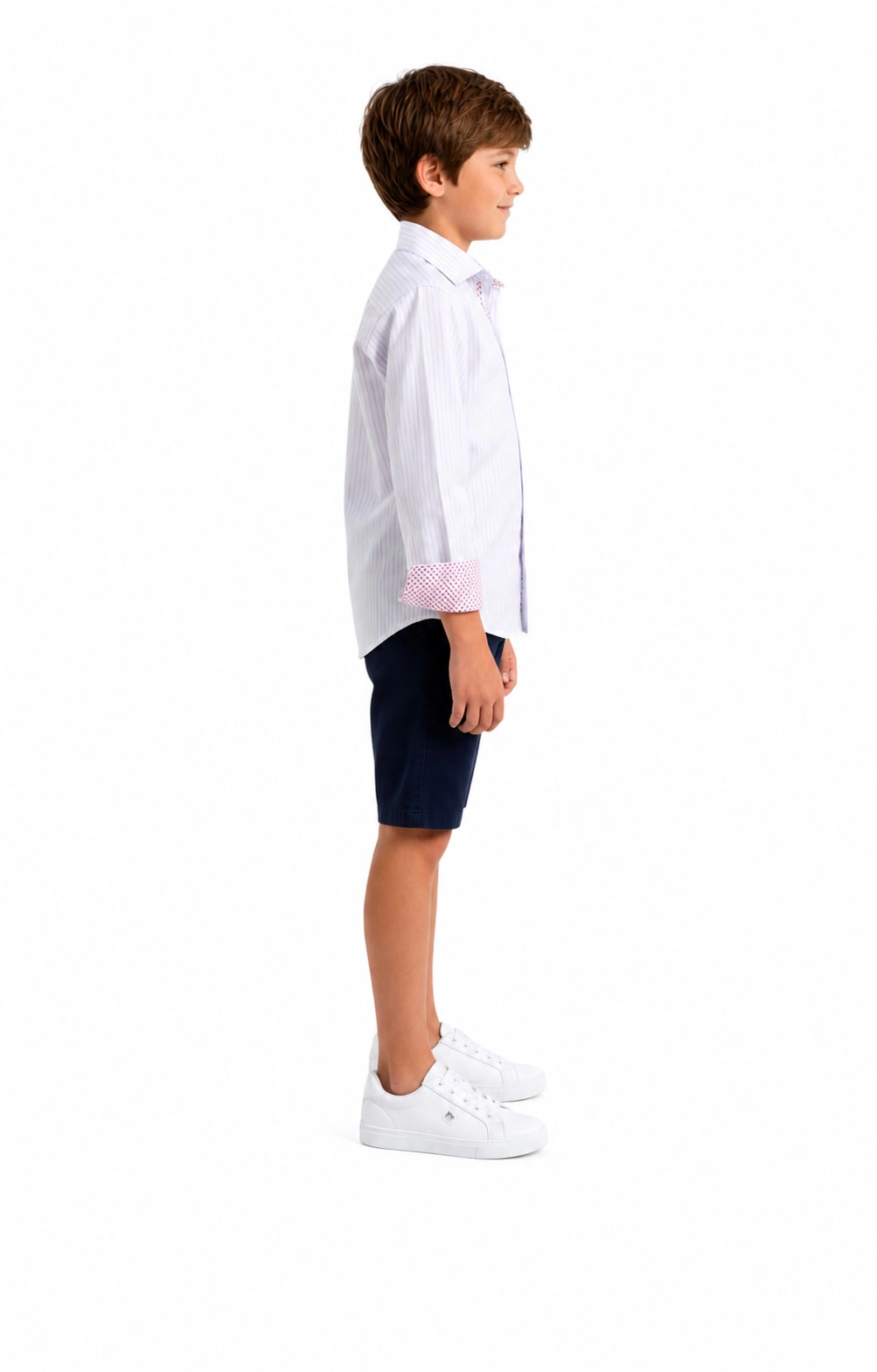 Elie Balleh Boys Slim Fit Boys' Striped Shirt