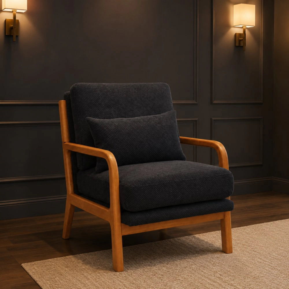 GOODSILO Upholstered Accent Chair Versatile Seating