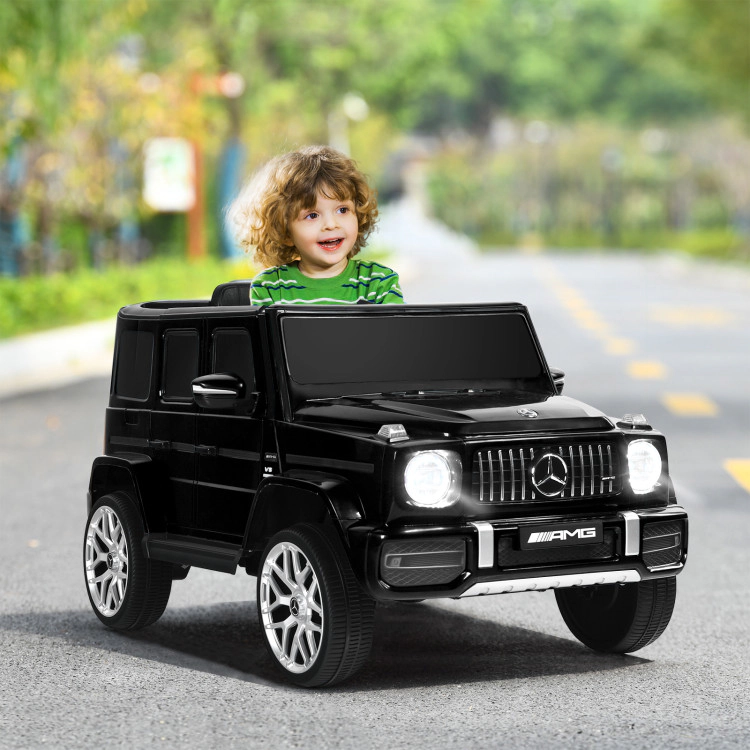 Hivvago 12V Mercedes-Benz G63 Licensed Kids Ride On Car with Remote Control