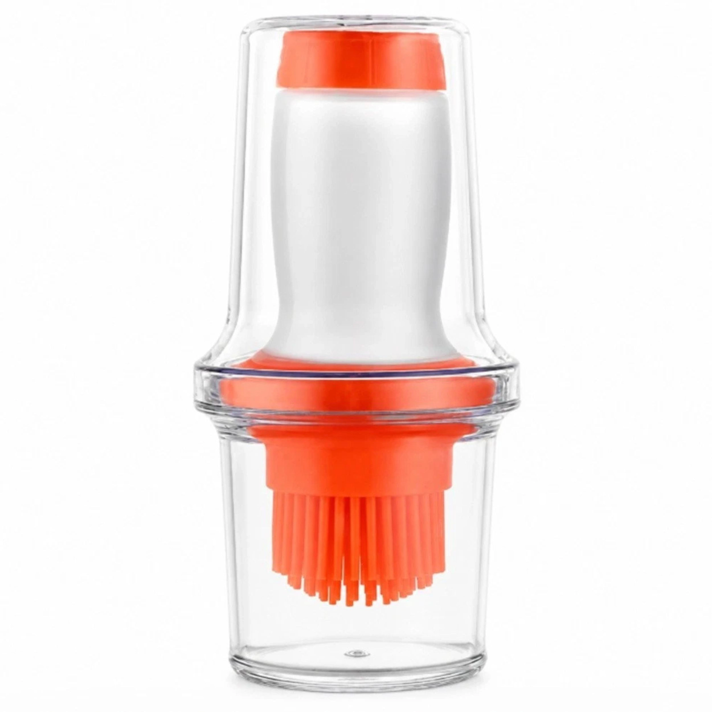 Home Collection Silicone Oil Bottle Brush Basting Pastry Brush All-in-One BBQ Baking Tool