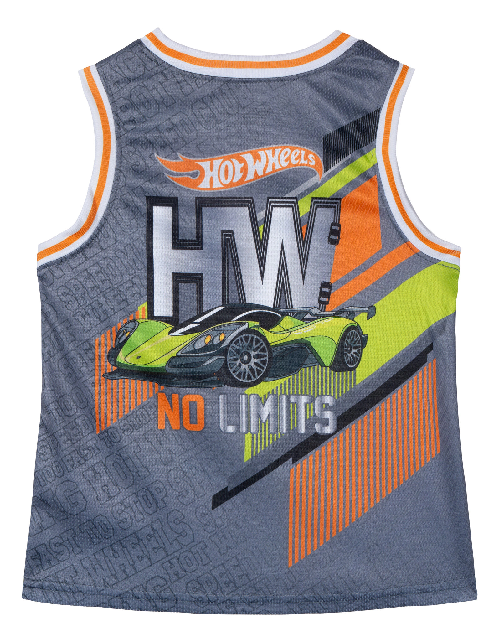 Hot Wheels Boys' Athletic 2-Piece Tank Top and Shorts Set
