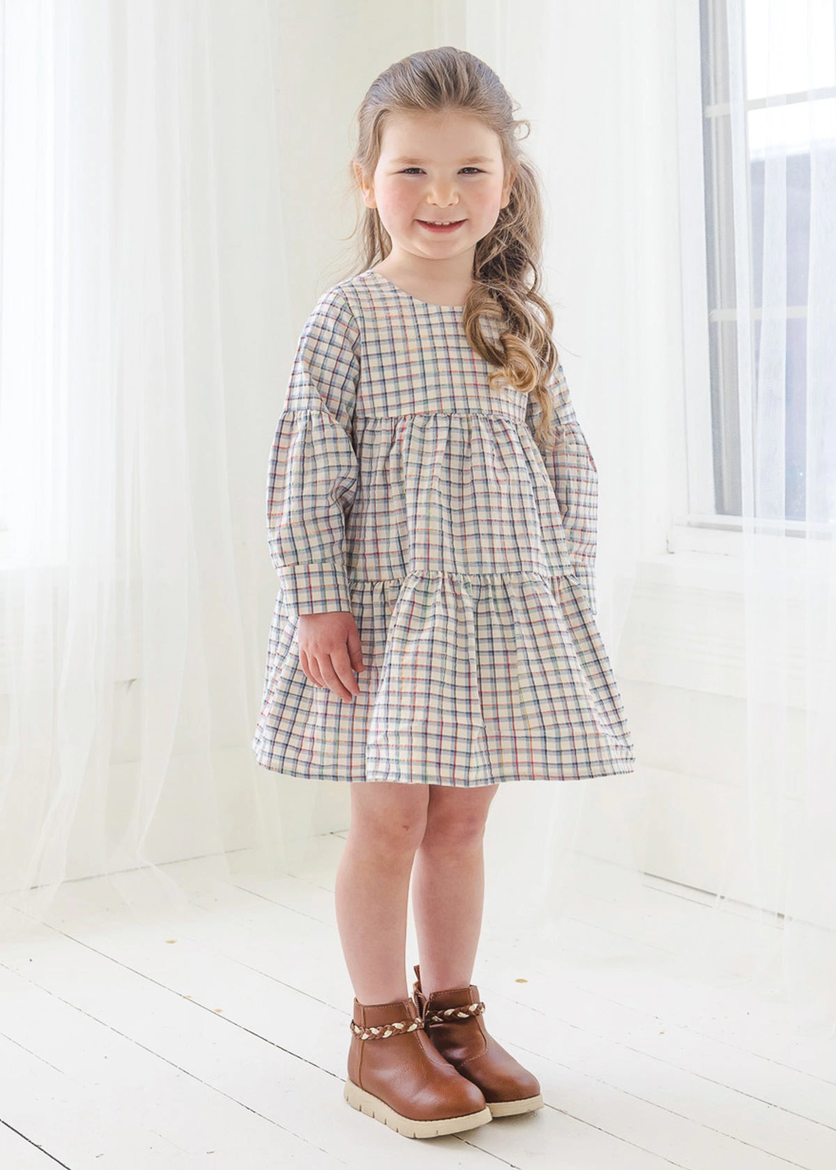 Mabel and Honey Sweet Taffy Cotton Woven Dress