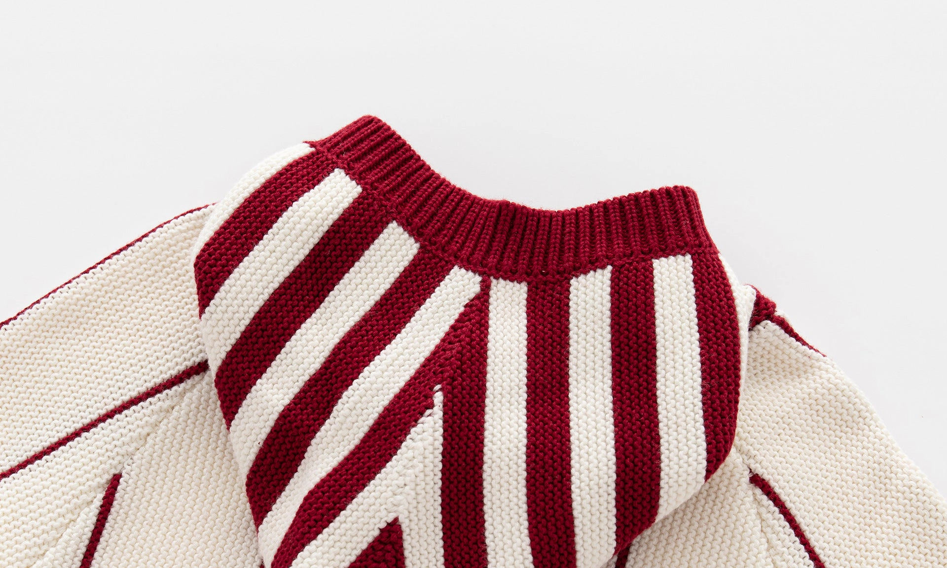 MyKids-USA Baby Christmas Style Contrast Design Knitwear