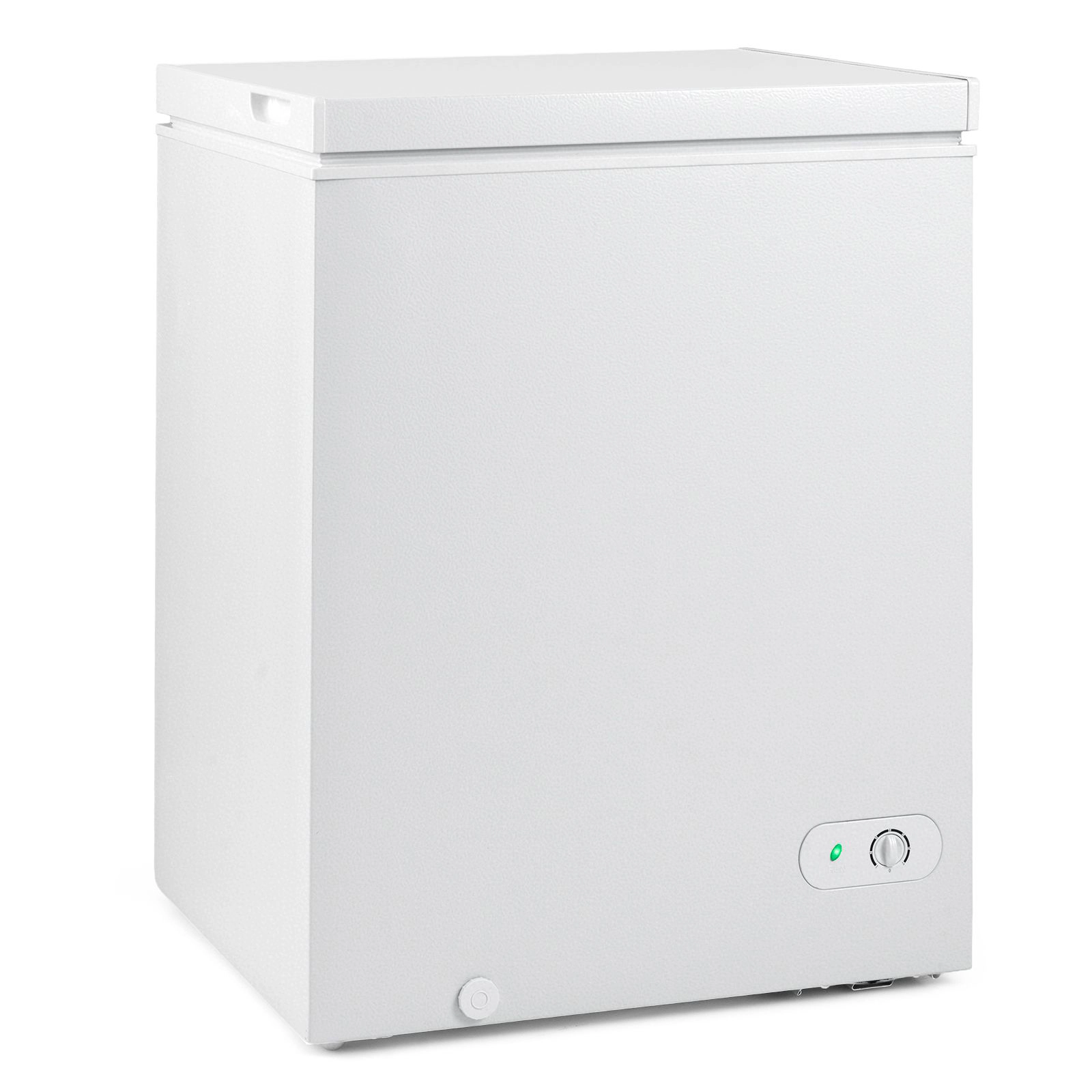 SlickBlue 5 Cu Ft Chest Freezer, 141L Deep Freezer with Basket