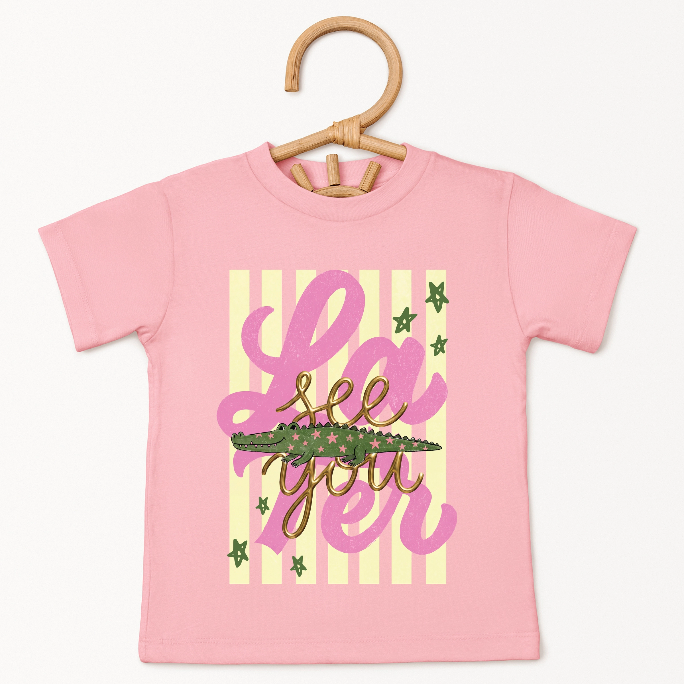 The Juniper Shop - See You Later Alligator Toddler Short Sleeve Graphic T-Shirt