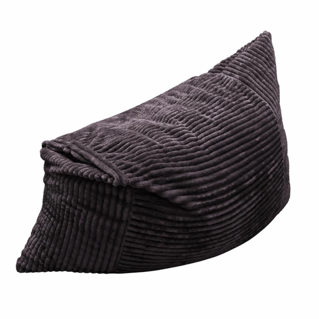 GOODSILO Comfortable Corduroy Lazy Bean Bag Chair