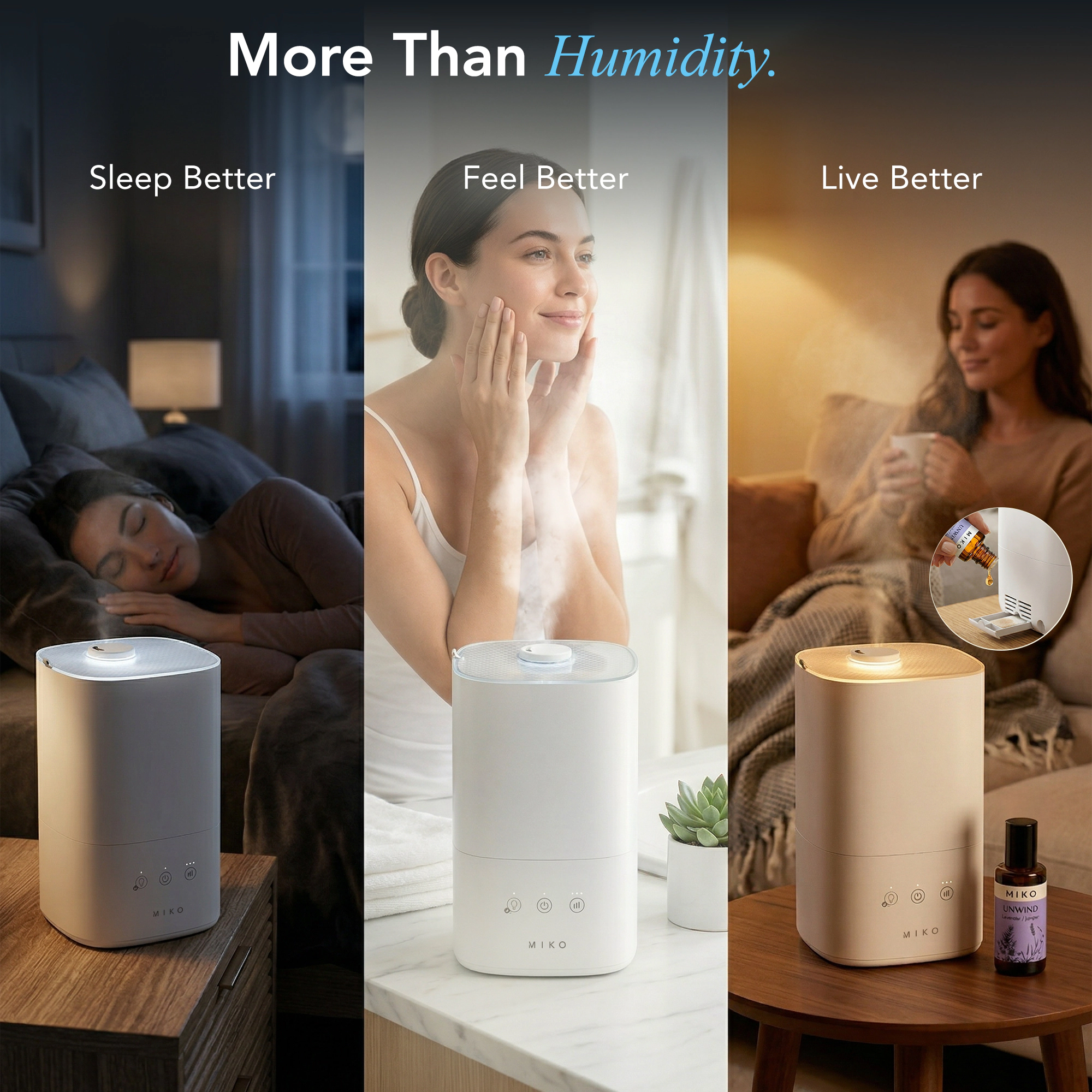 Miko Breeze Cool Mist Humidifier