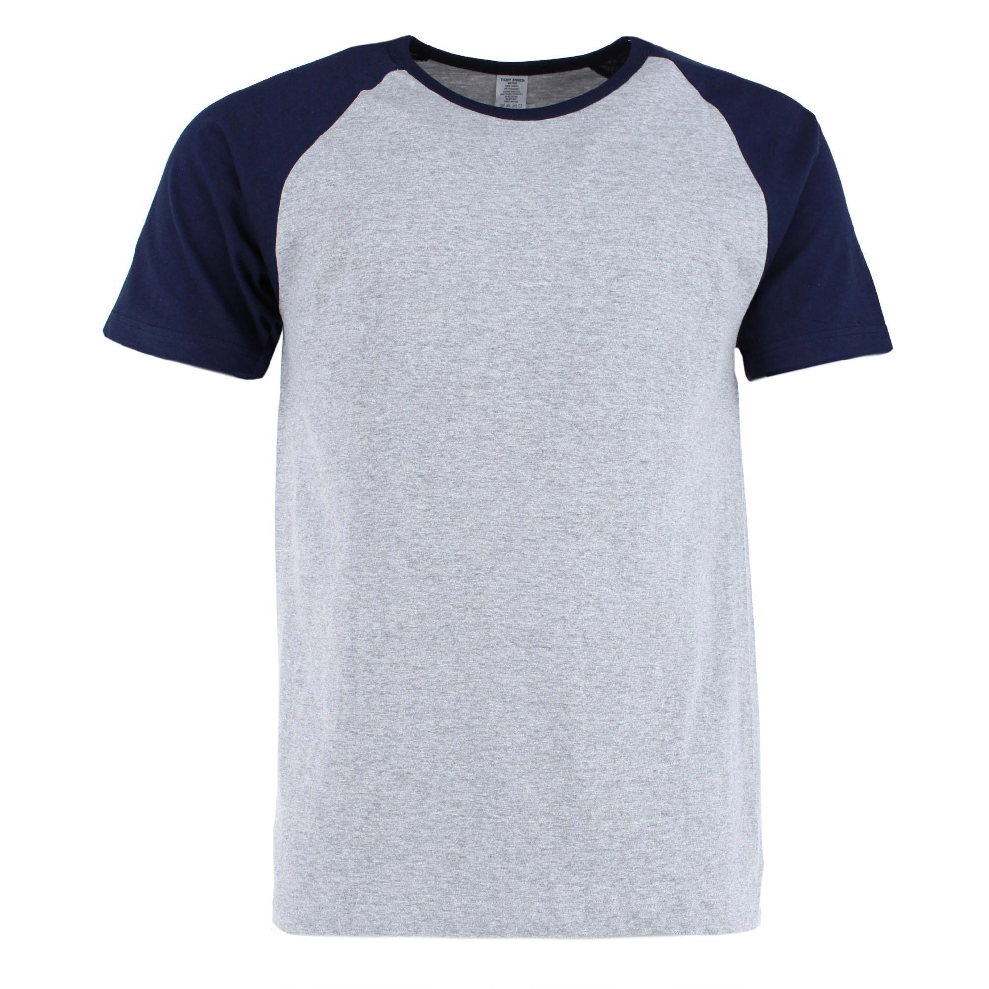Top Pro Men's Short Sleeve Baseball Tee