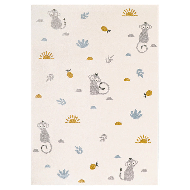 Nattiot Polypropylene Rug Little Wild Monkey
