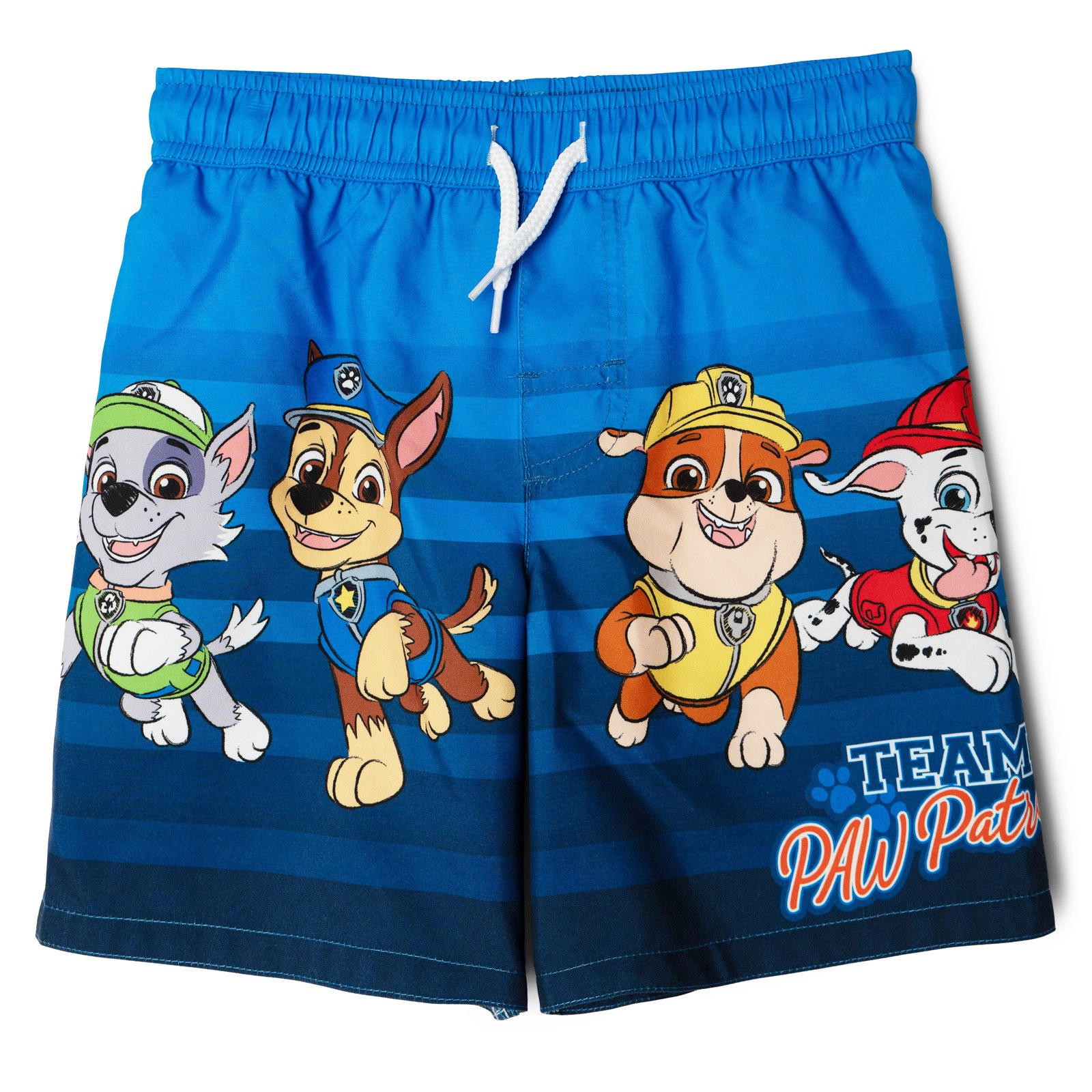 Paw Patrol Boys' Swimwear 2-Piece Rash Guard and Trunks Set