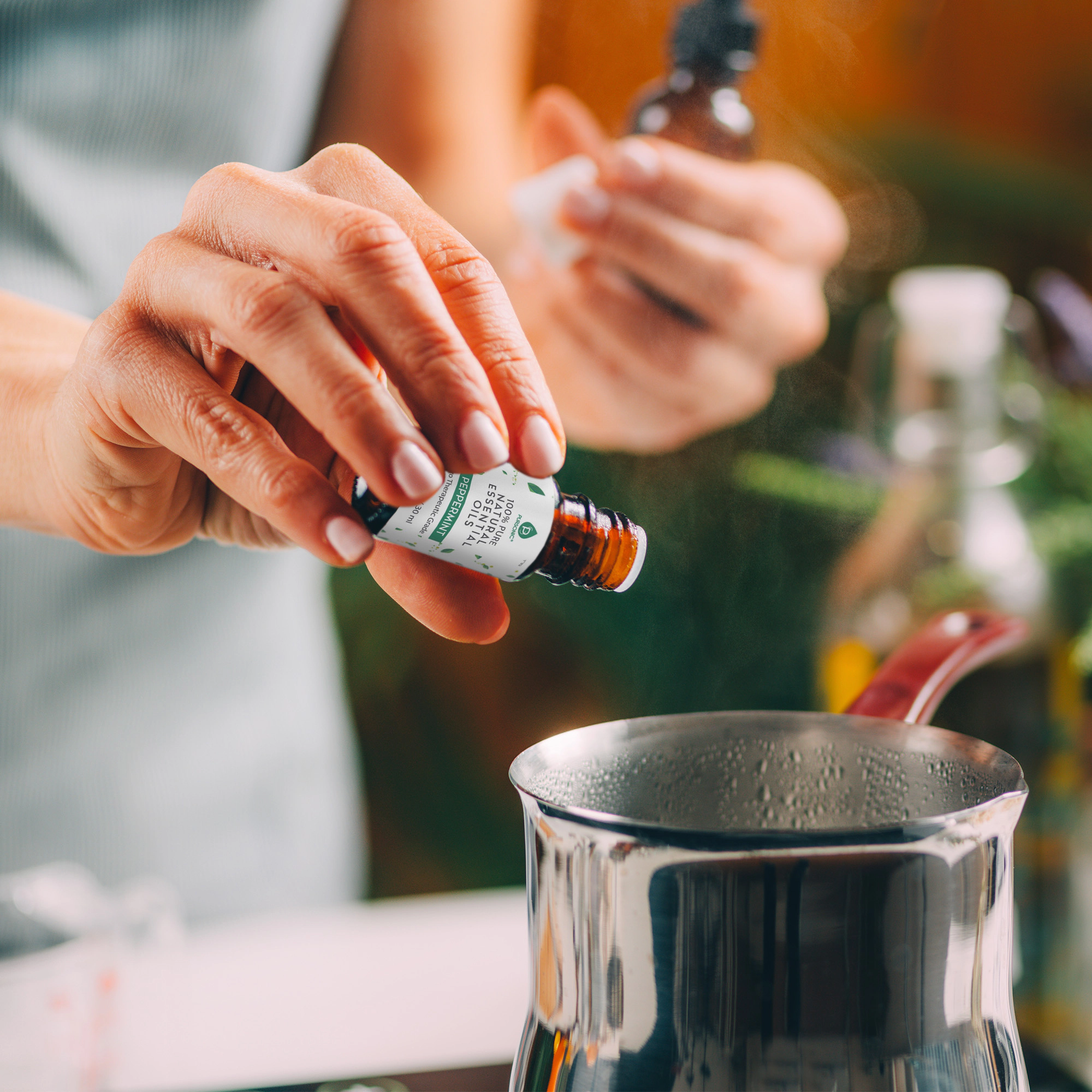 Pursonic Unisex 100% Pure & Natural Peppermint Essential Oils