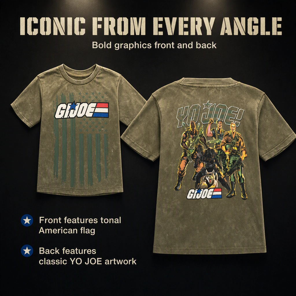 G.I. Joe Matching Family Graphic Short Sleeve T-Shirt