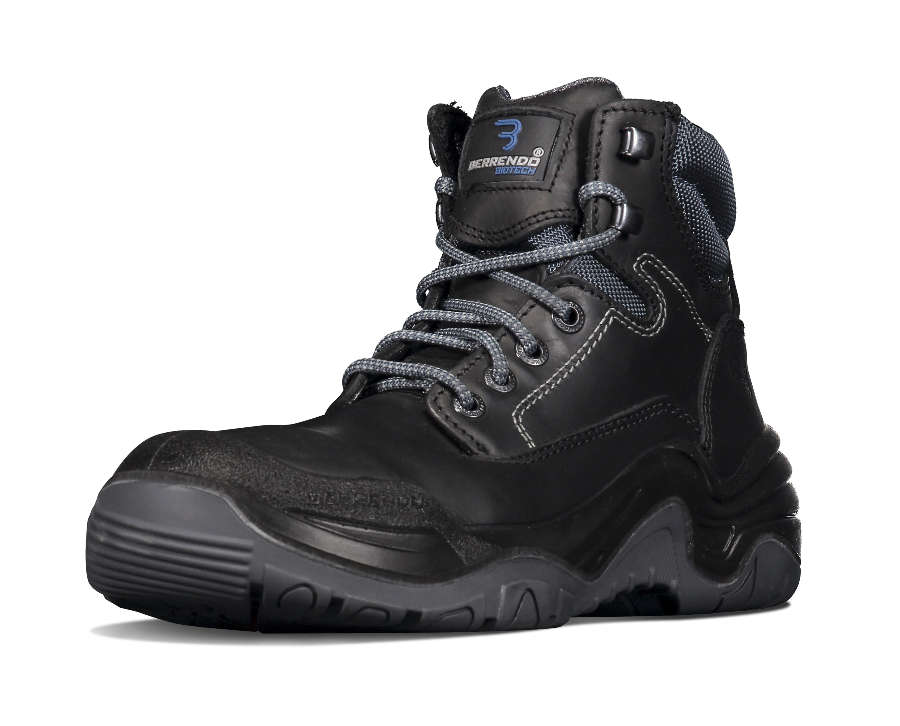 Berrendo Mens 6" Steel Toe Work Boots - Oil & Slip Resistant, EH Rated