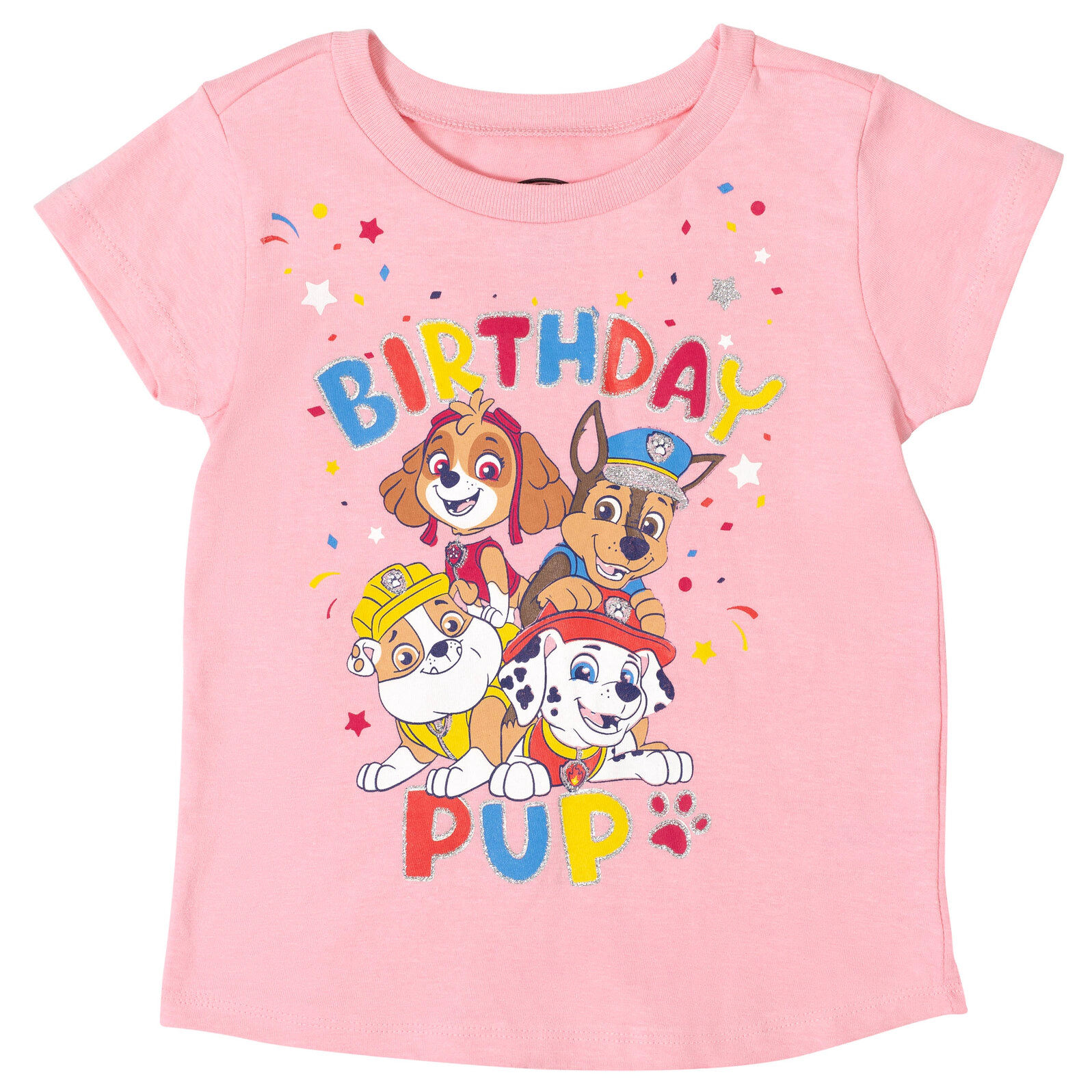 Paw Patrol Girls' Glitter T-Shirt