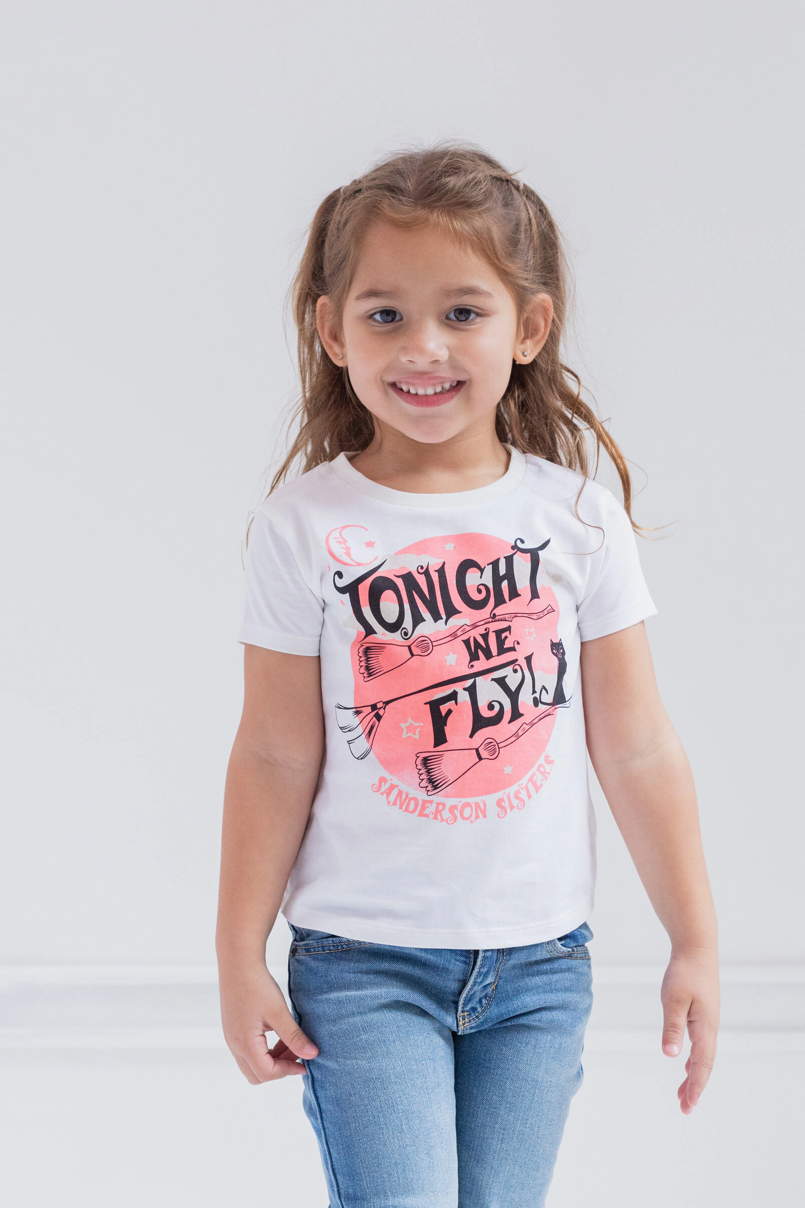 Disney Hocus Pocus Girls' 2-Pack Halloween T-Shirts