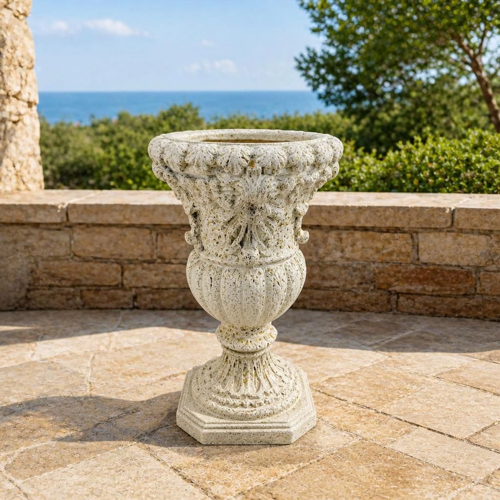 WOW PIONEER Tall Freestanding Magnesium Oxide Planter