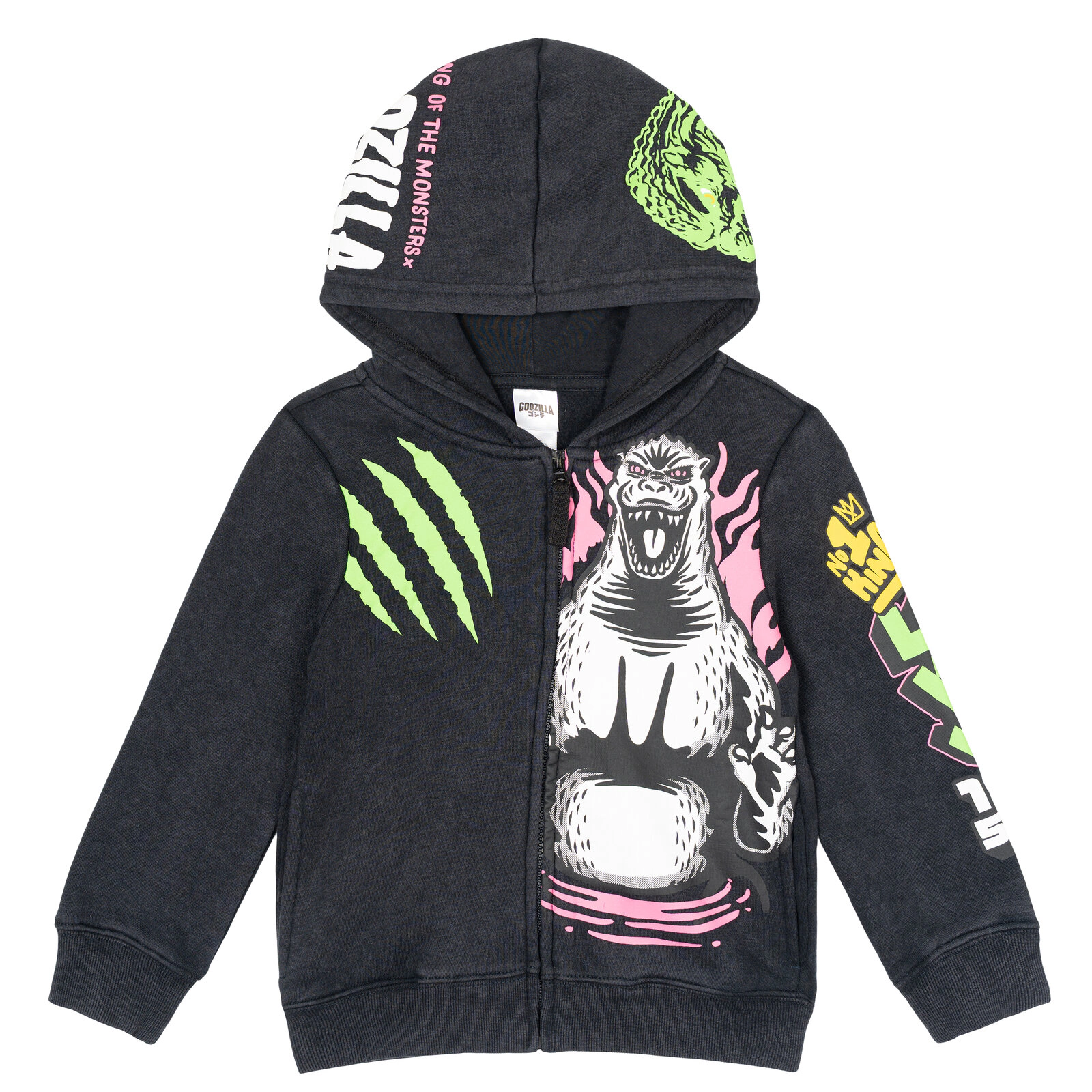 Godzilla Matching Family Fleece Zip Up Hoodie
