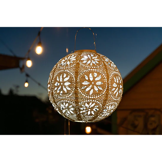 Allsop Home & Garden Stella Luxe Globe LED Lantern (Battery Powered)