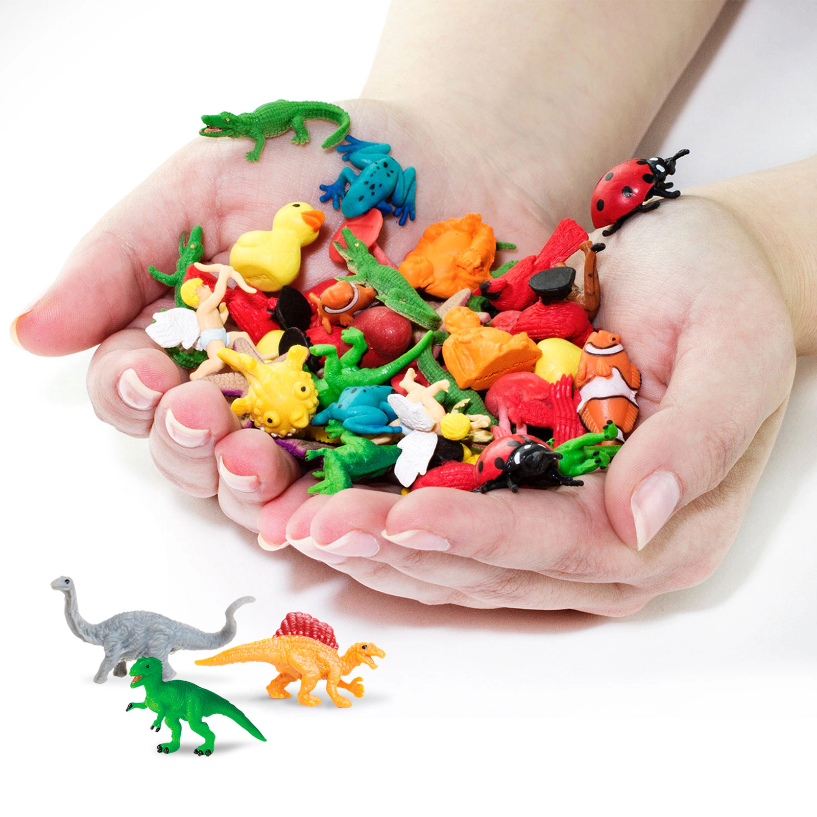 Safari Ltd. - Dino Fun Pack - 8 Mini Toy Figurines for Kids