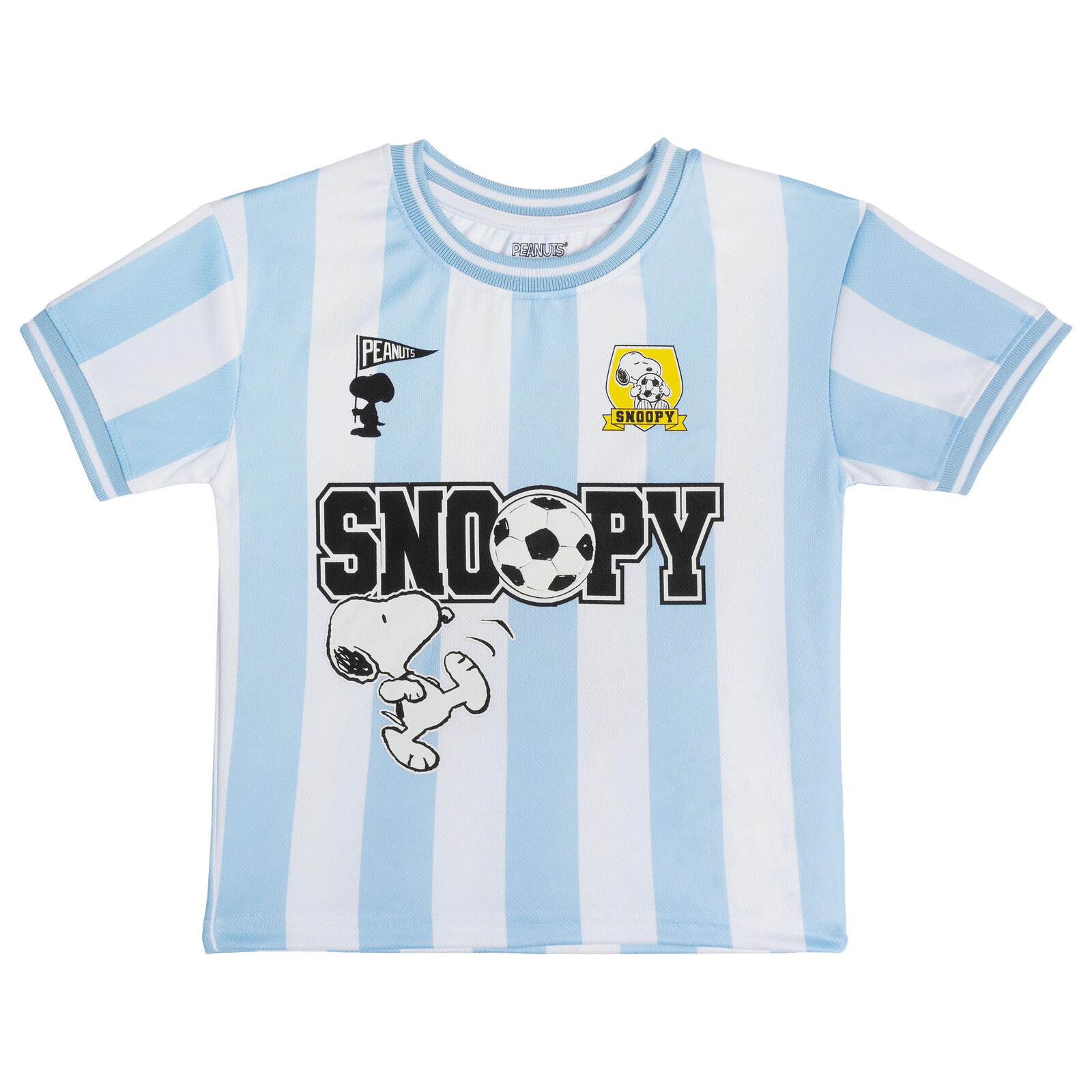 Peanuts Boys' Athletic Mesh Soccer Jersey and Shorts Set
