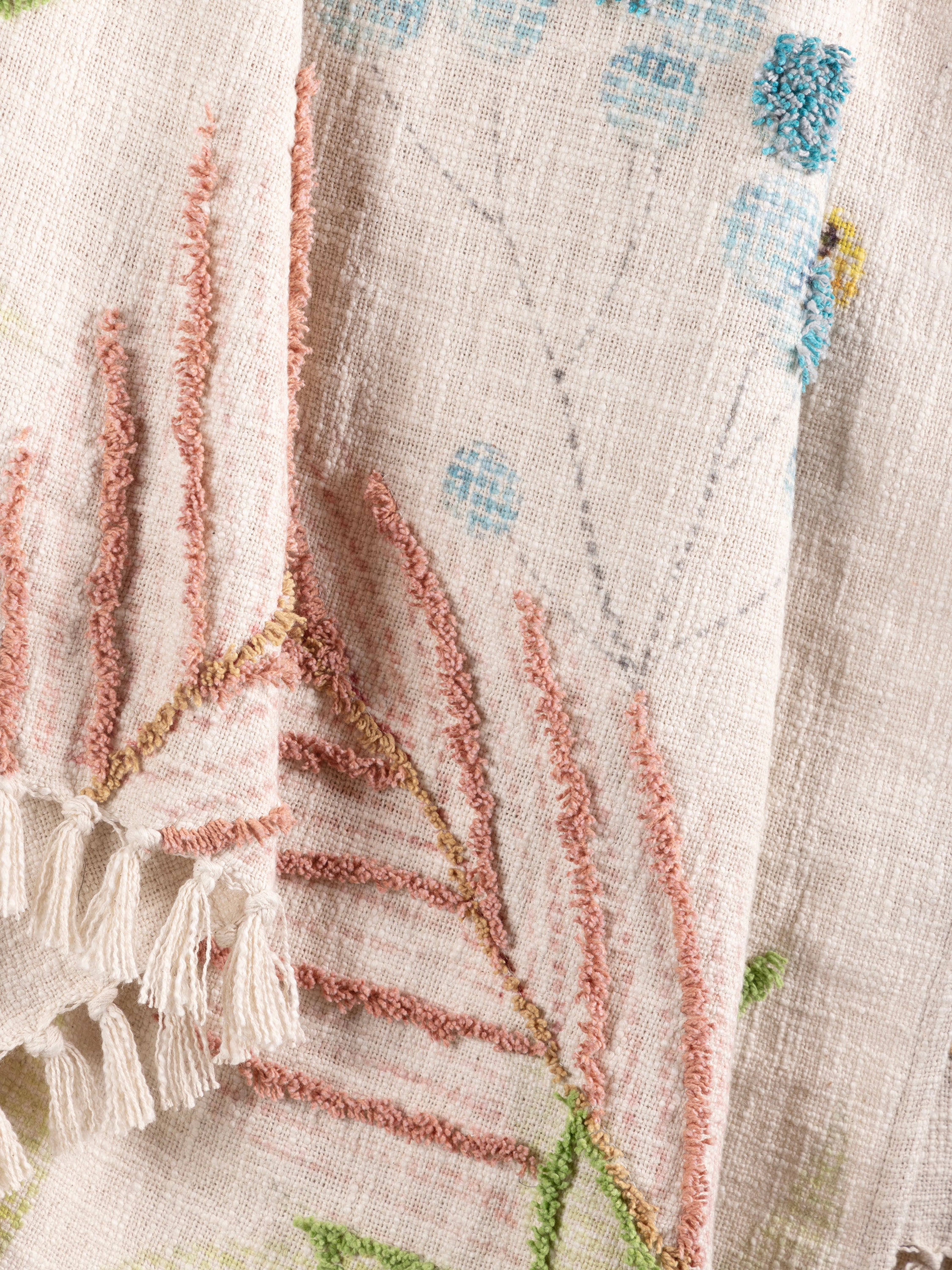 GAURI KOHLI Bahara Throw Blanket 50"x60"