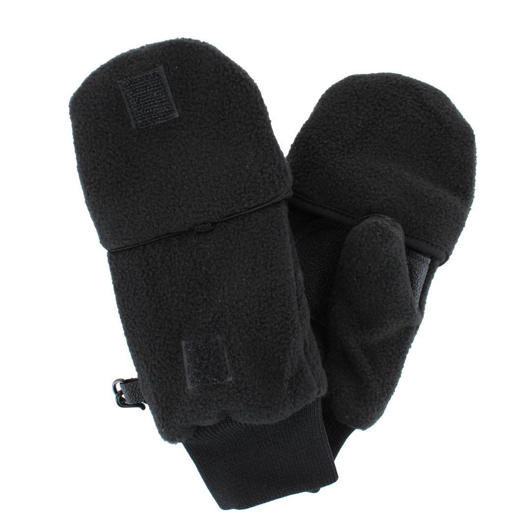 Polar Wear Kid's 2-4 Winter Fleece Convertible Fingerless Glove to Mitten