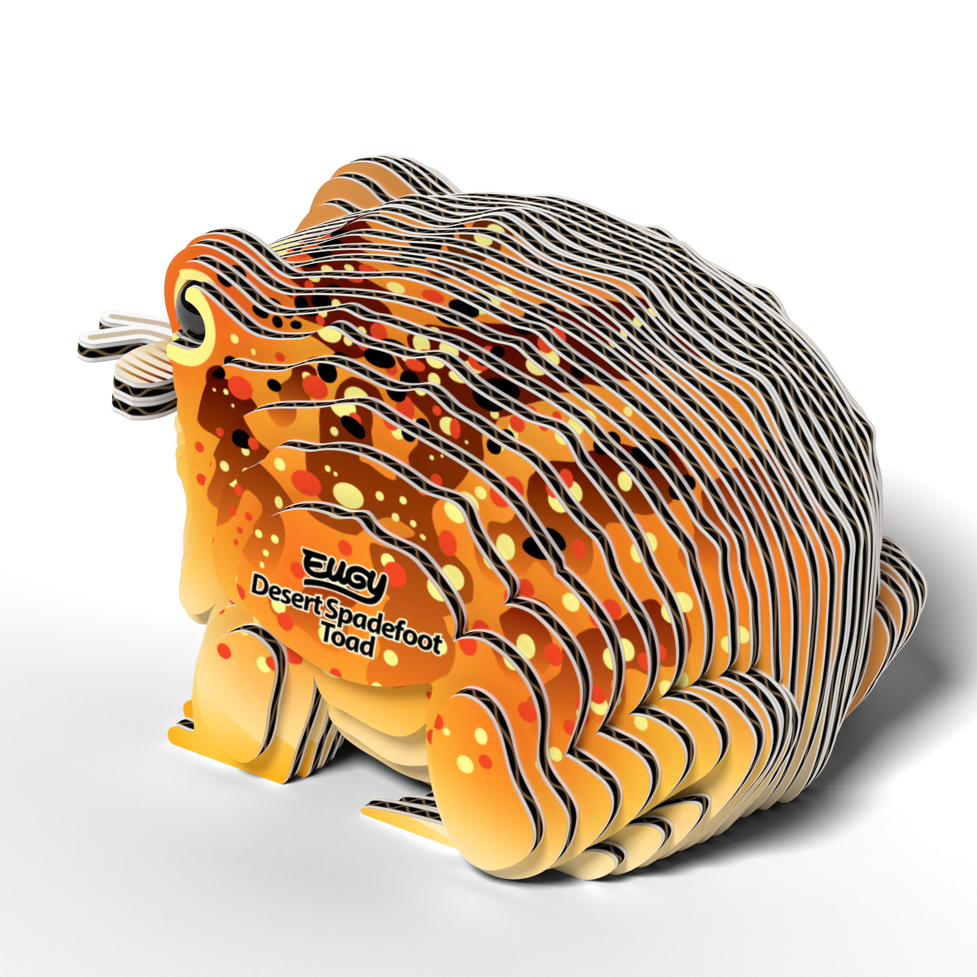 EUGY Desert Spadefoot Toad 3D Puzzle - contains 32 puzzle pieces