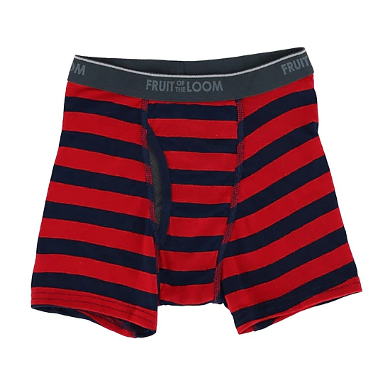 Fruit of the Loom Boy's Eversoft Cool Zone Striped Boxer Briefs (7 Pack)