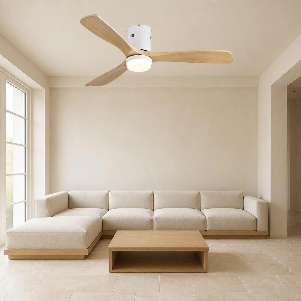 ELEMENT ACE 52 Inch Low Profile Quiet Ceiling Fan