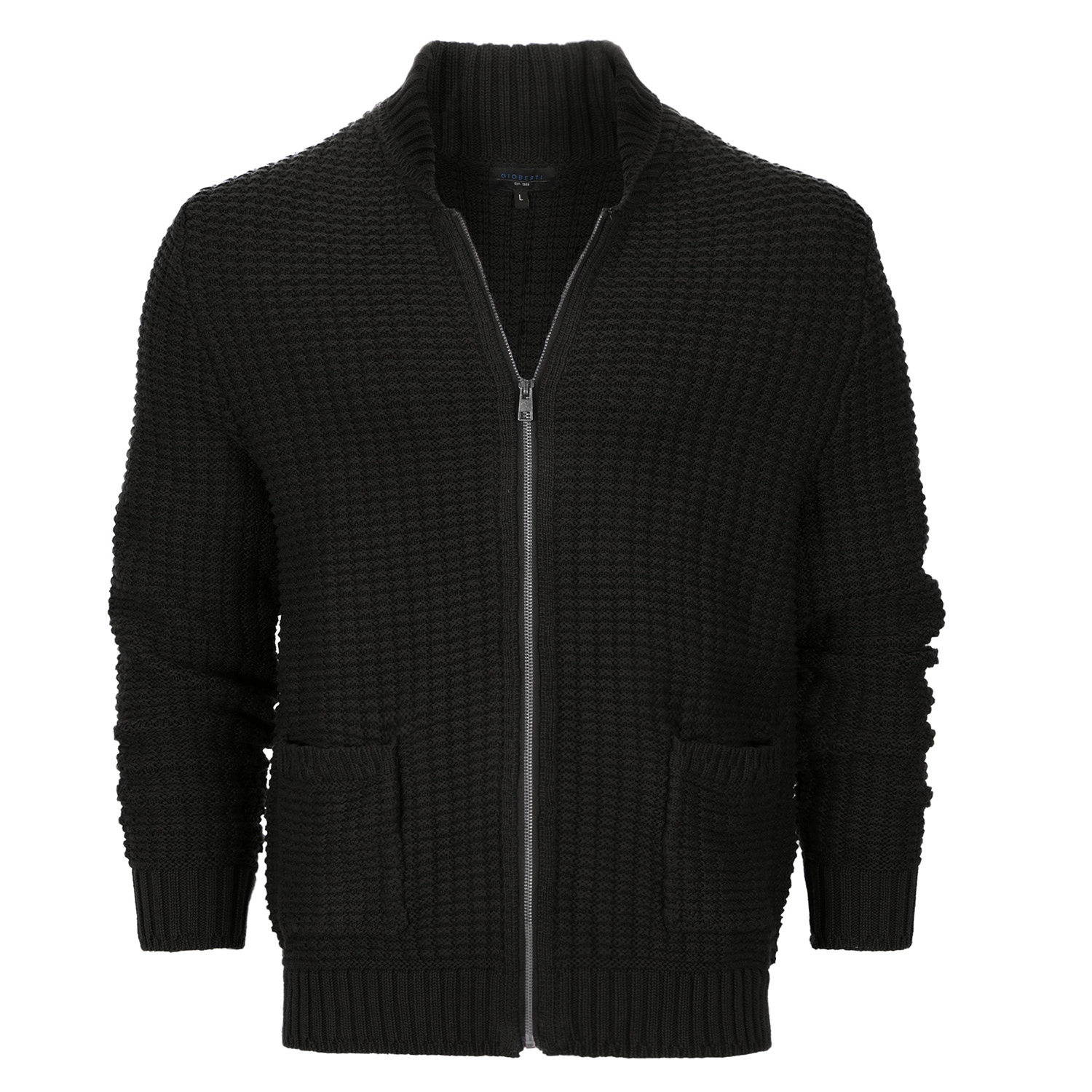 Gioberti Men's 100% Cotton Milano Knit Sweater