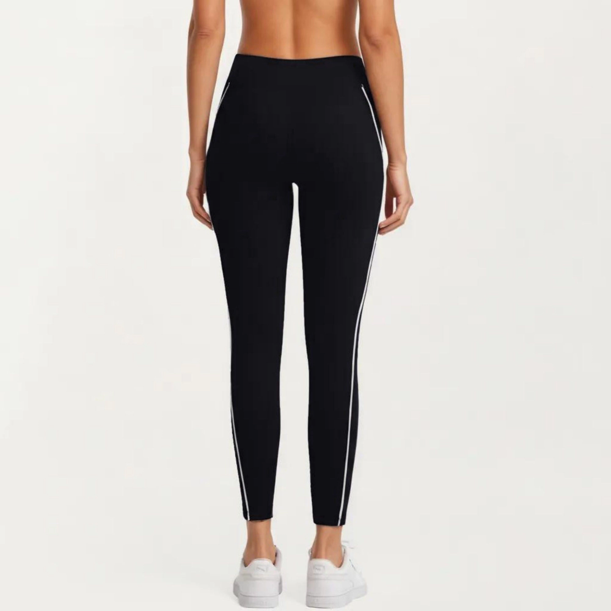 Anna-Kaci Womens High Waist Athletic Leggings with Side Pockets