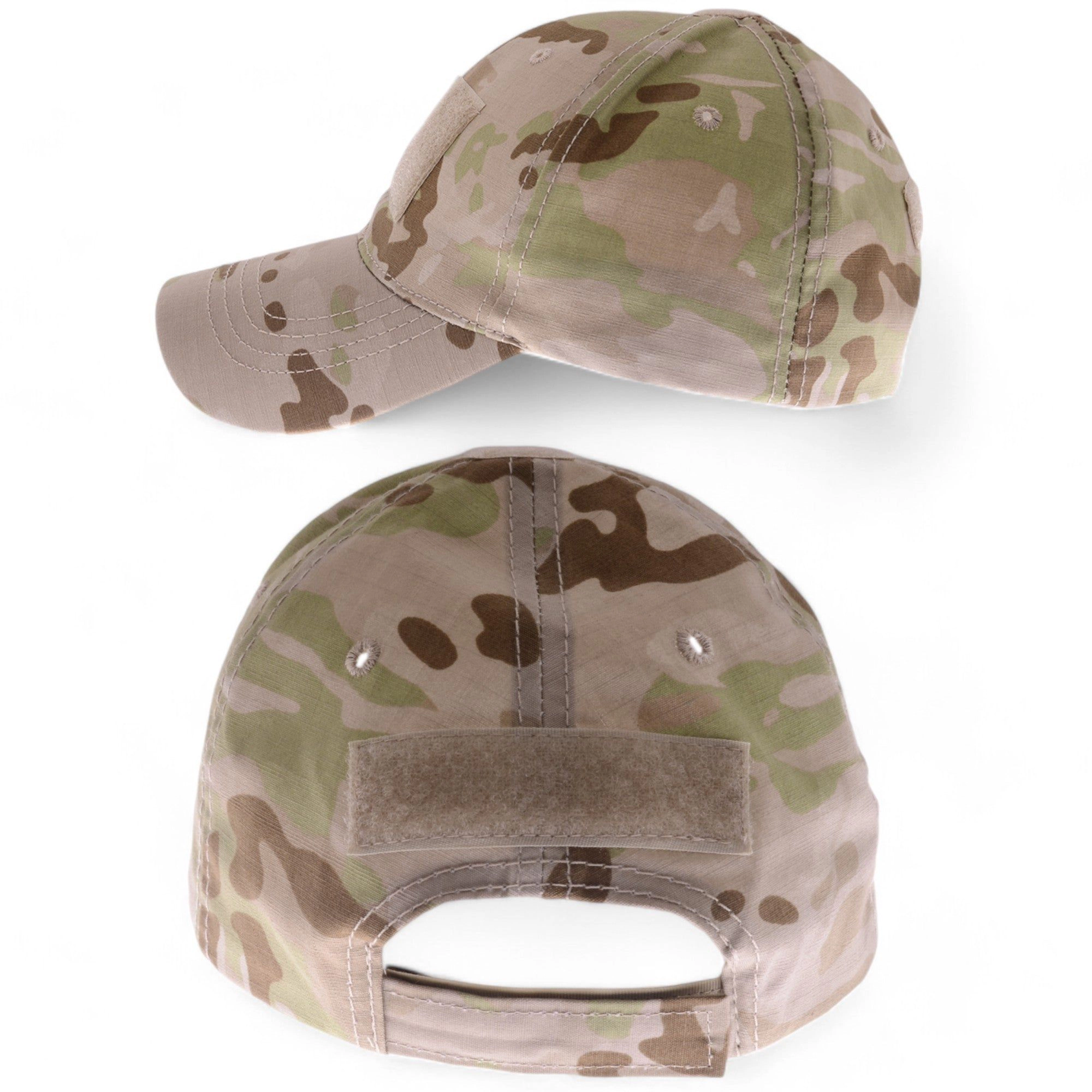 Anna-Kaci Women's Camo Tactical Fashion Cap with Velcro Patch for Customization and Adjustable Fit- One Size Fits Most