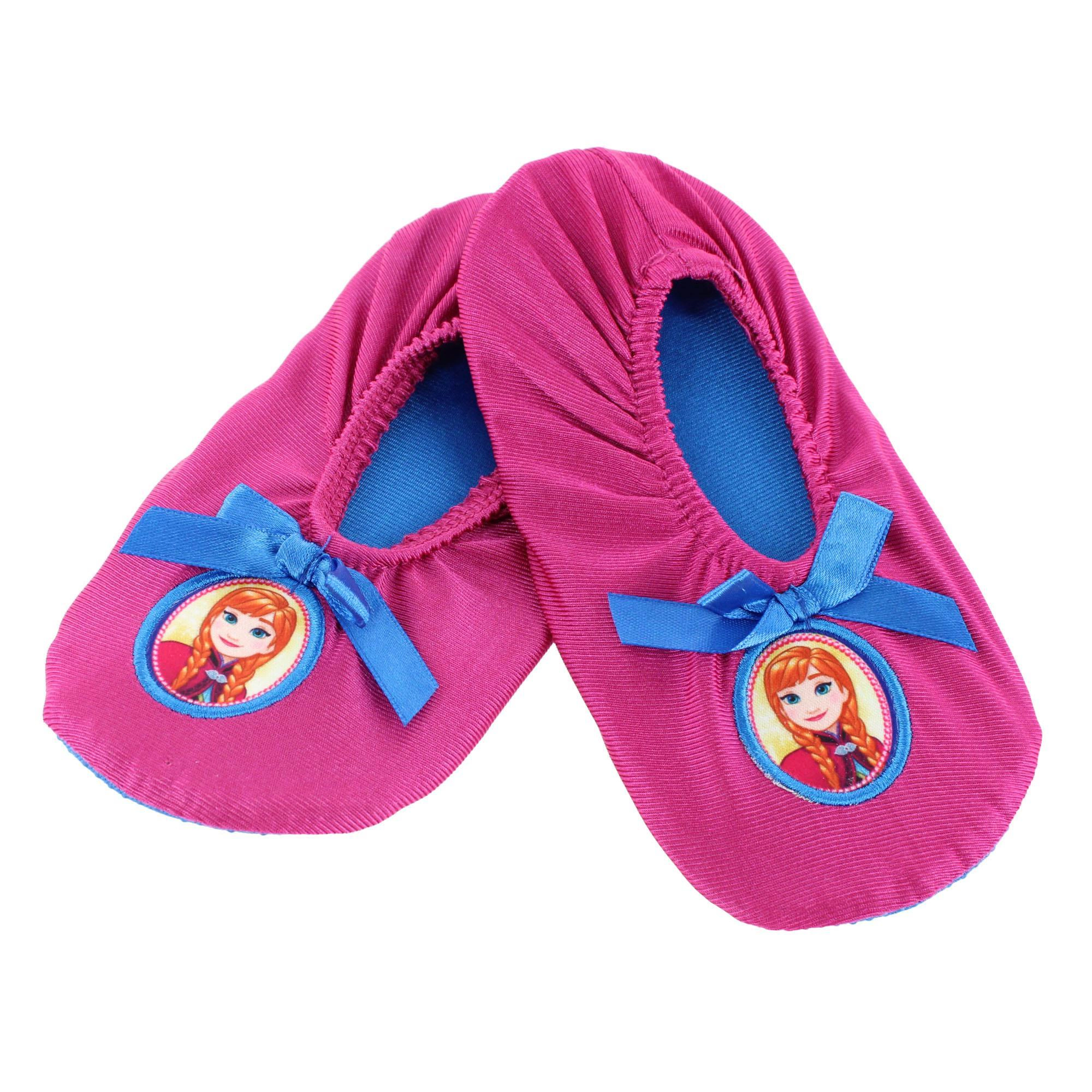 U.P.D., INC Toddler Girl's Frozen Anna House Slipper