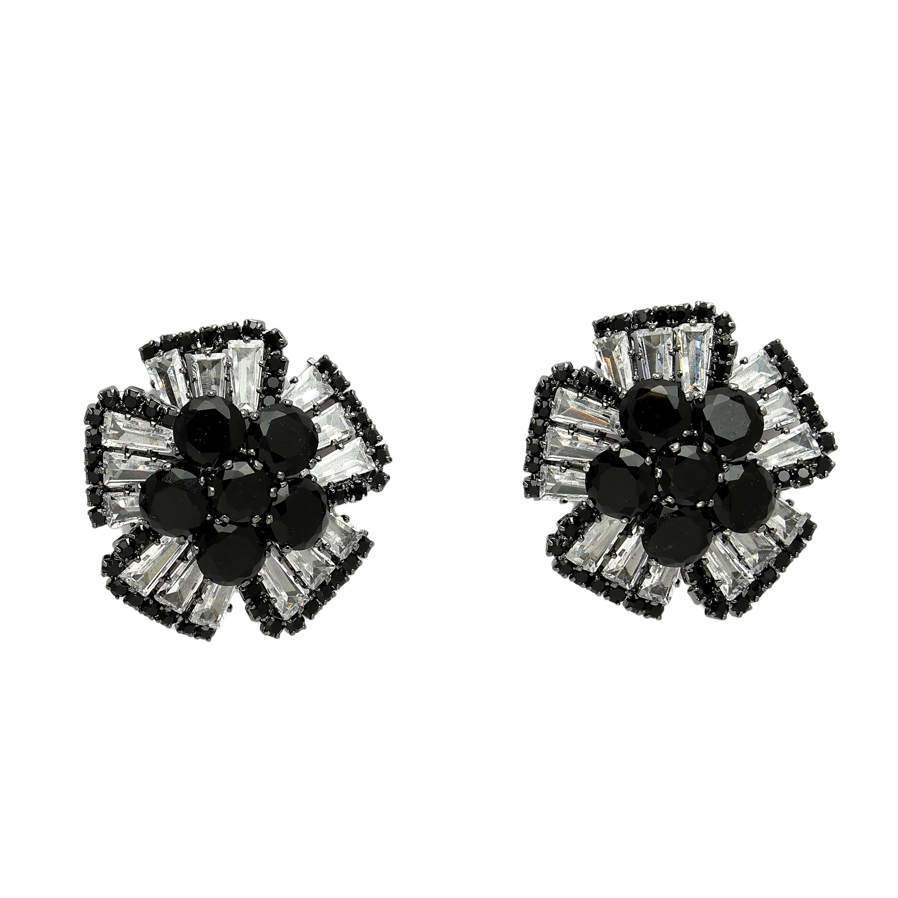AGP PARIS Womens Diva Collection Columbine Stud Earrings