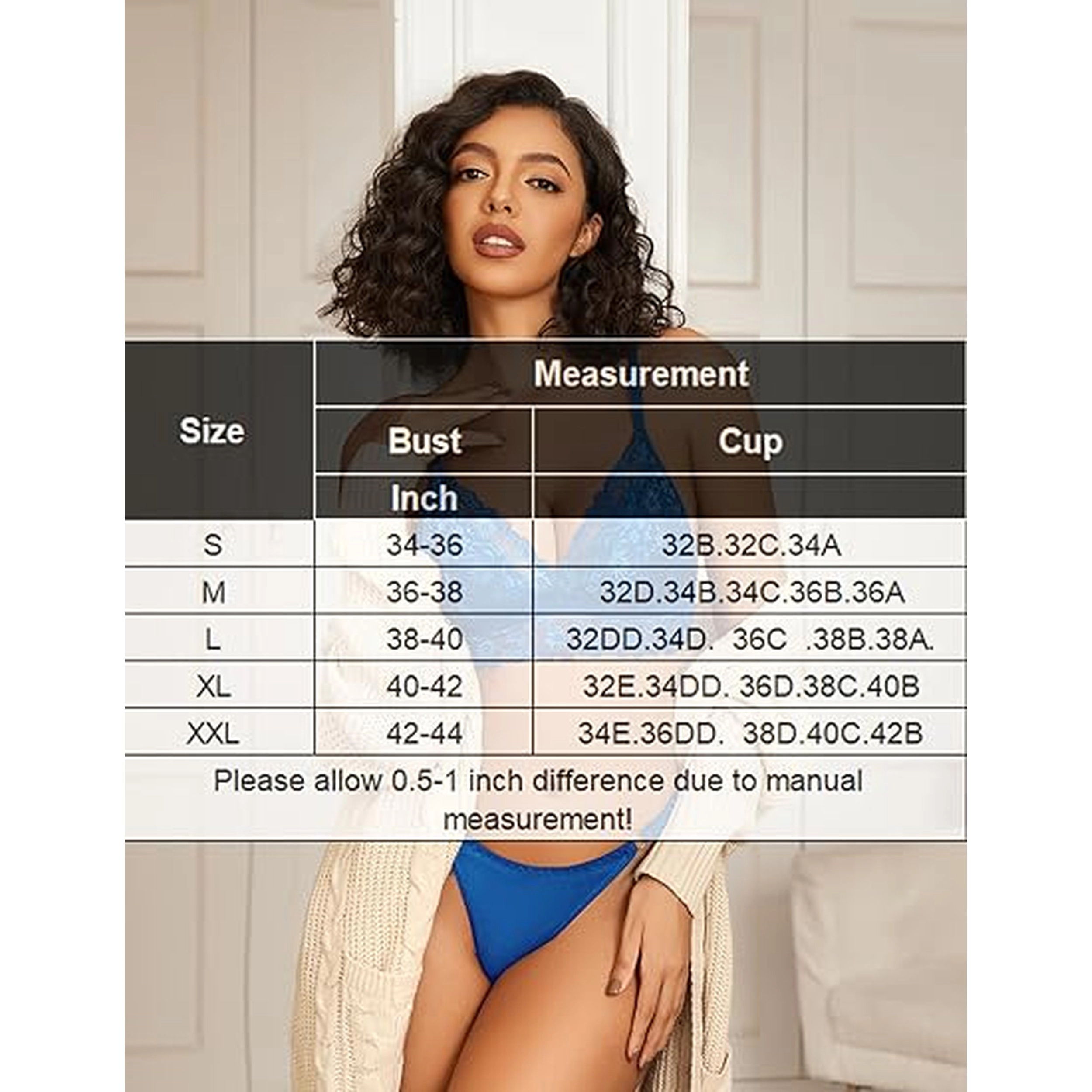 Avidlove Women's Lace Unpadded Wireless Bralette