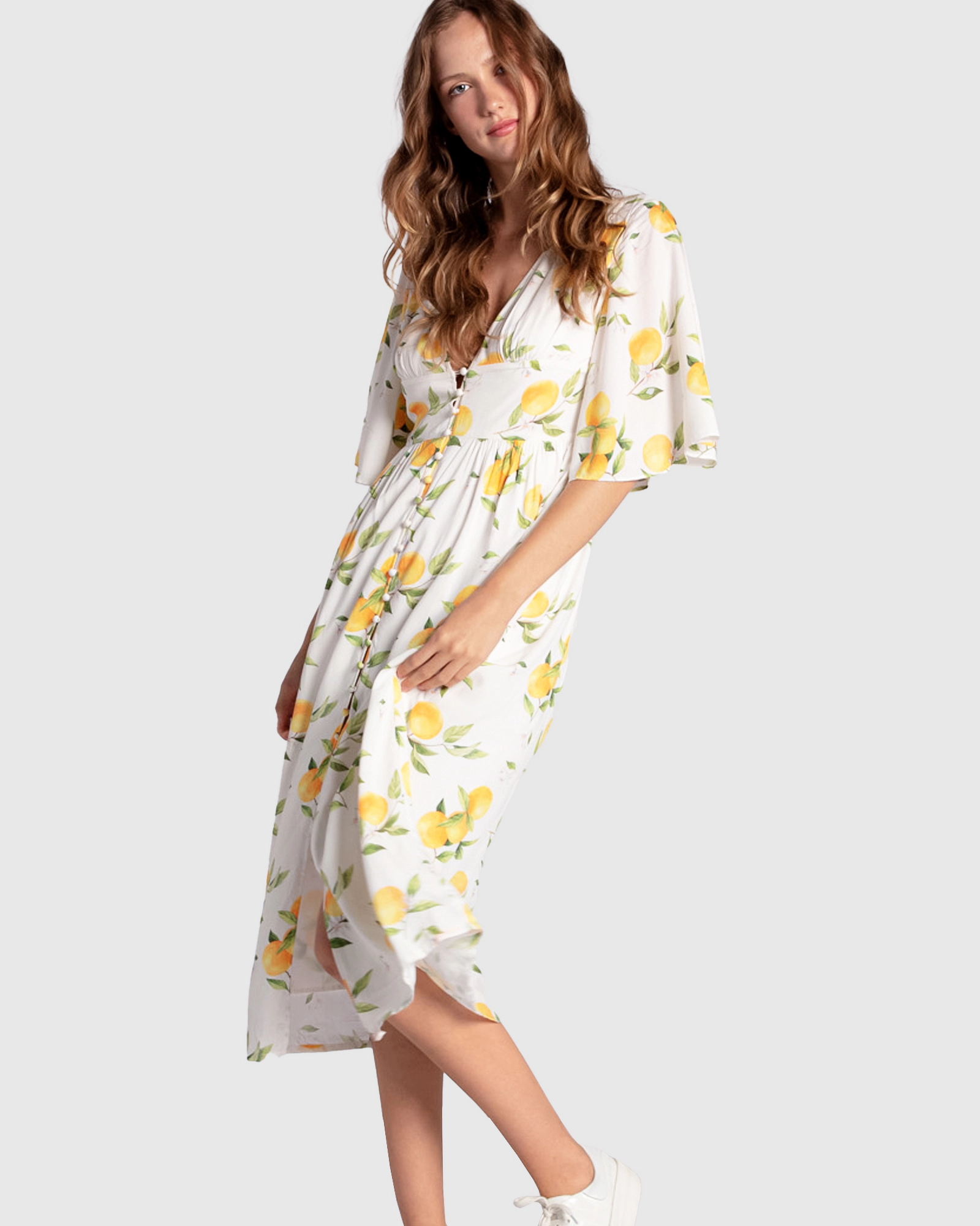 Belle & Bloom Crazy Love Button Up Dress