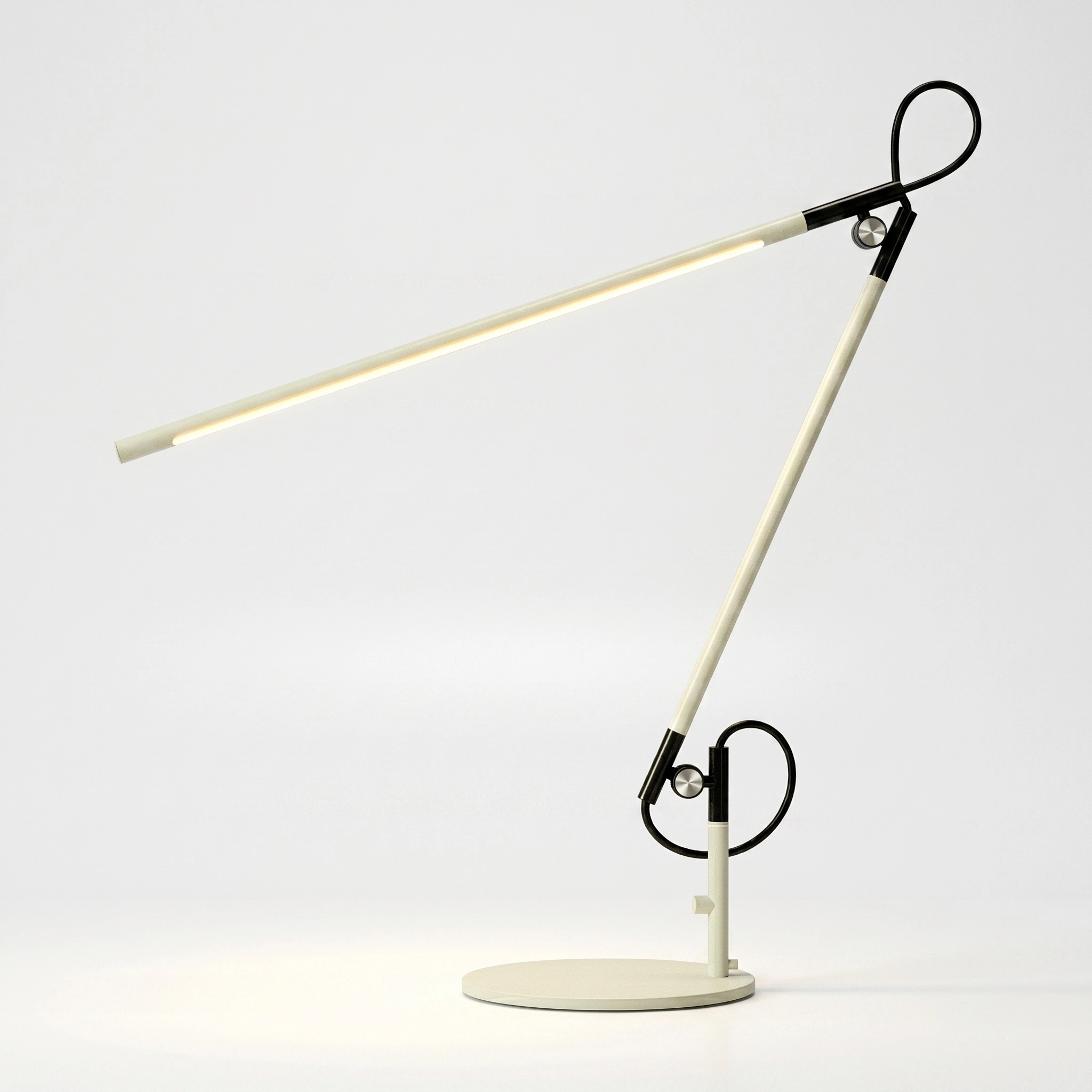 Brightech Axel Pleated Drum Table Lamp