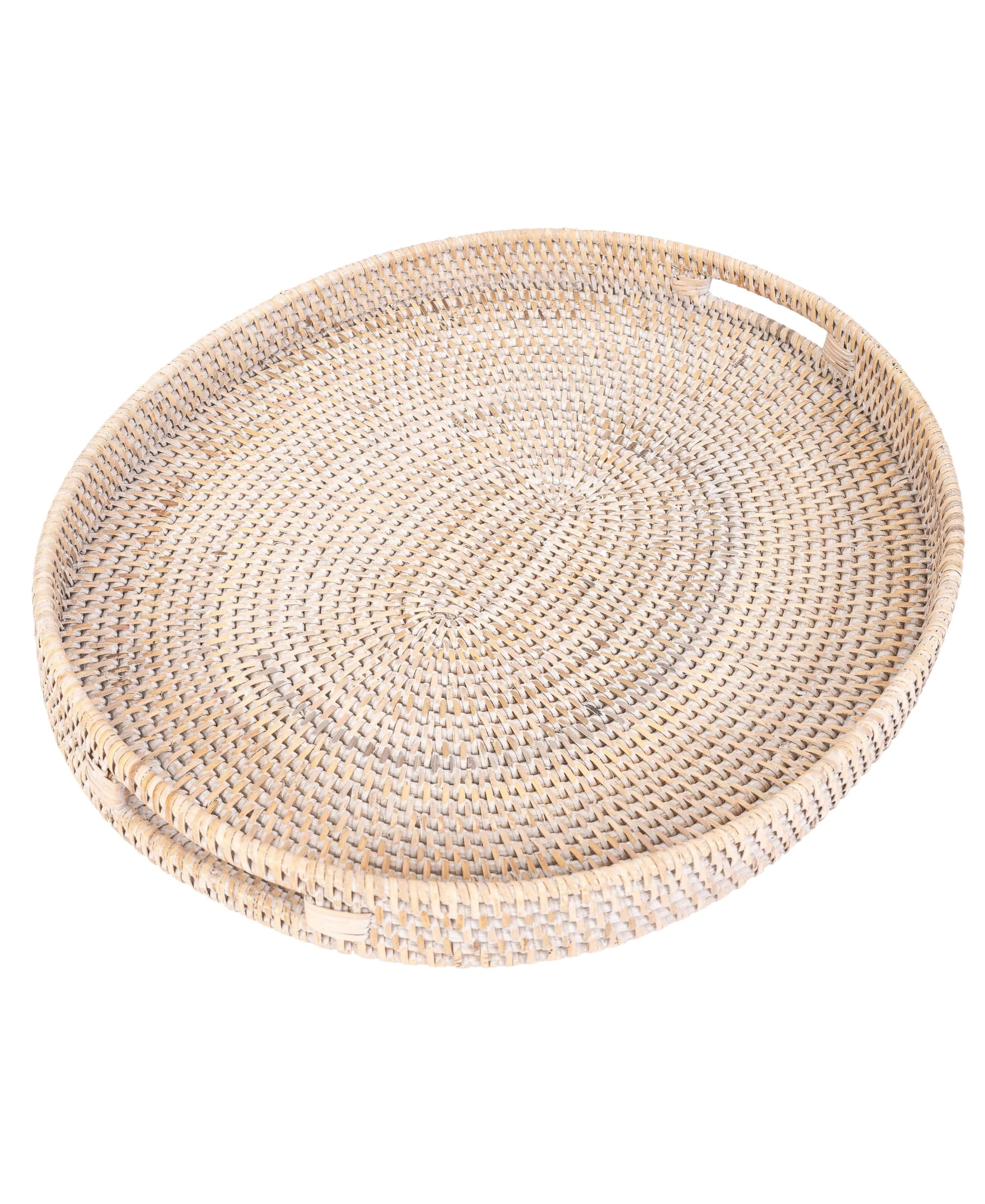 Saboga Home™ Oval Tray With Cutout Handles