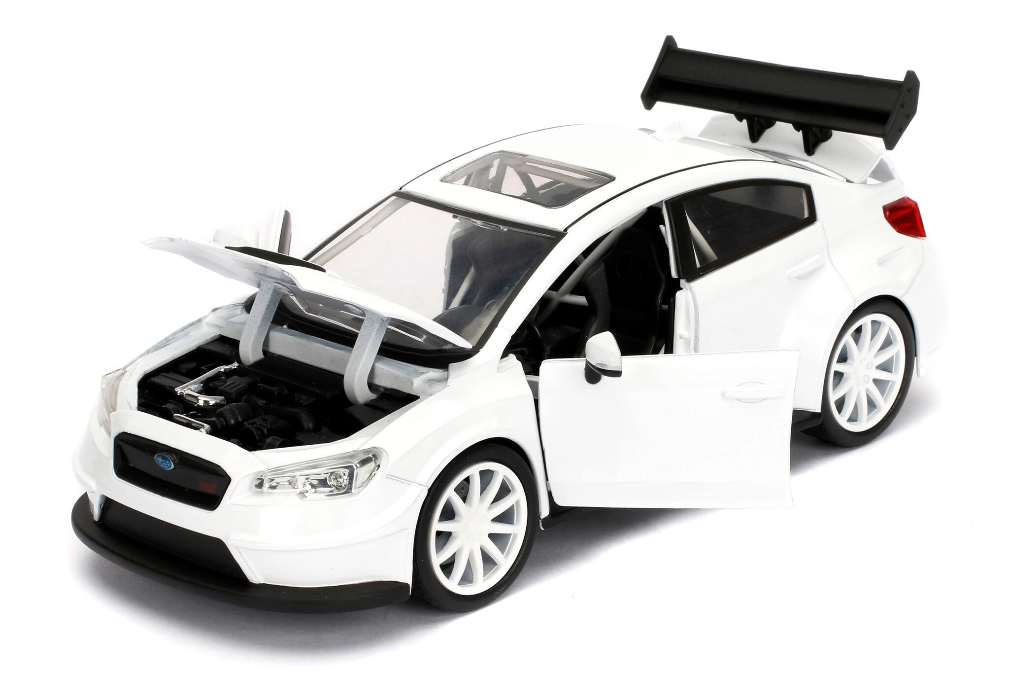 Jada Mr. Little Nobody's Subaru WRX STI White "Fast & Furious F8: The Fate of the Furious" Movie 1/24 Diecast