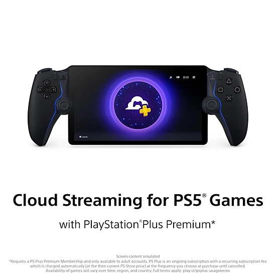 Sony PlayStation PS5 Portal Remote Player - Midnight Black - Factory ...