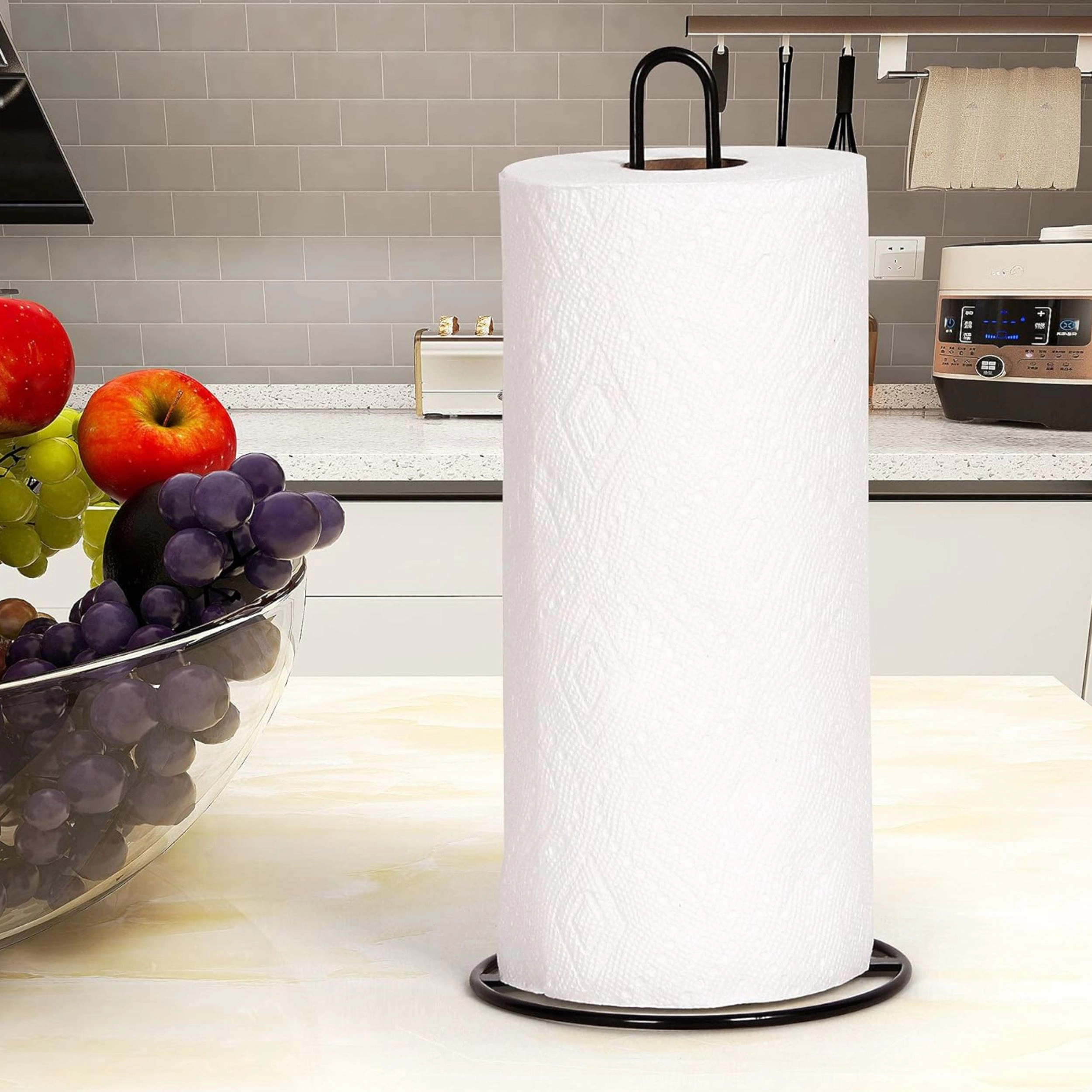 Stock Preferred Countertop Paper Towel Holder Stand for Standard and Large Kitchen Rolls