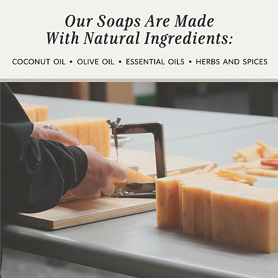 Plantlife Loofah Love Spearmint Aromatherapy Herbal Soap