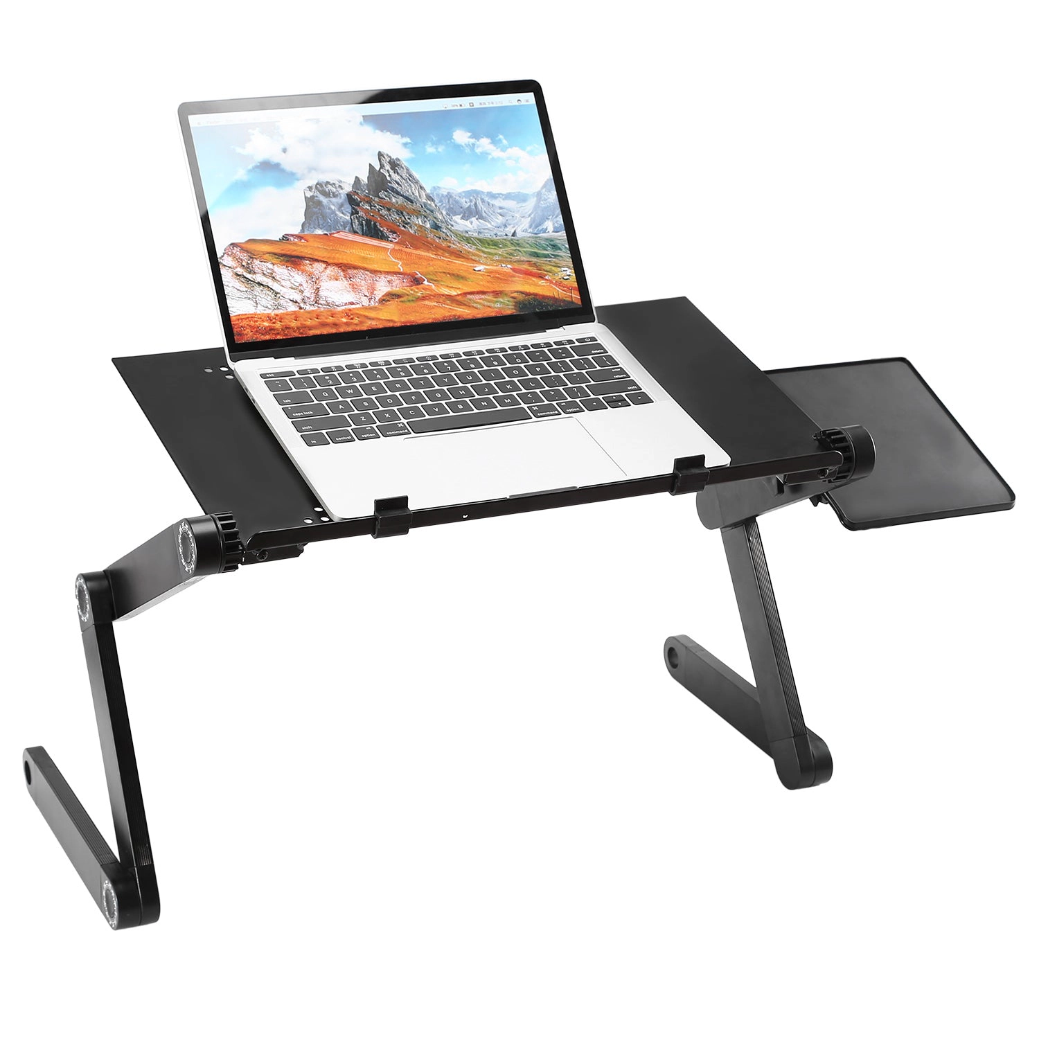 GBruno Aluminum Alloy Foldable Laptop Table With Mouse