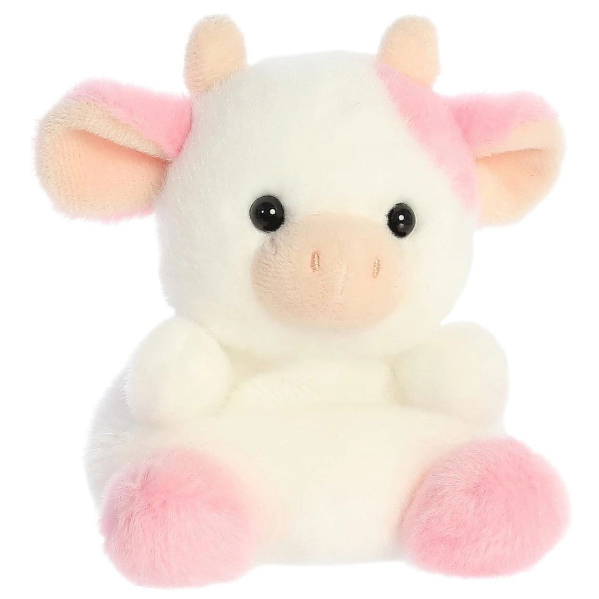Aurora Palm Pals Belle Strawberry Cow 5-Inch Stuffed Animal Plush