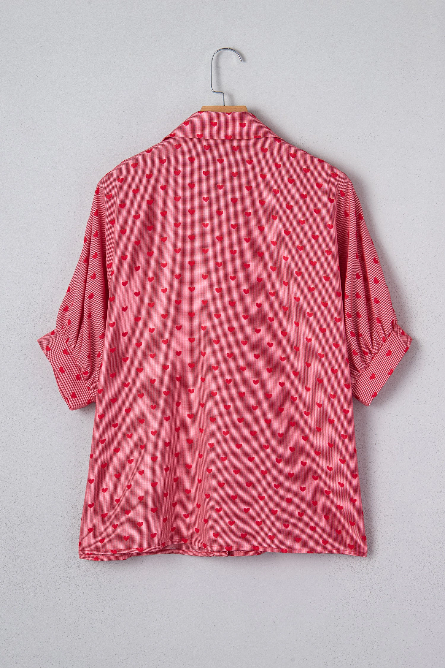 Threaded Pear Women's Charlie Sleeve Loose Valentine Shirt