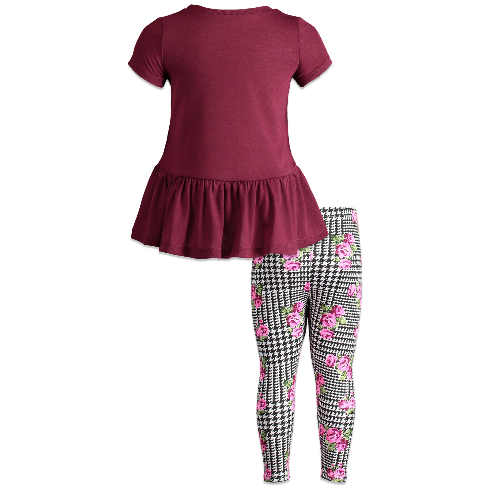 Disney Minnie Mouse Girls' 2-Piece T-Shirt and Leggings Set