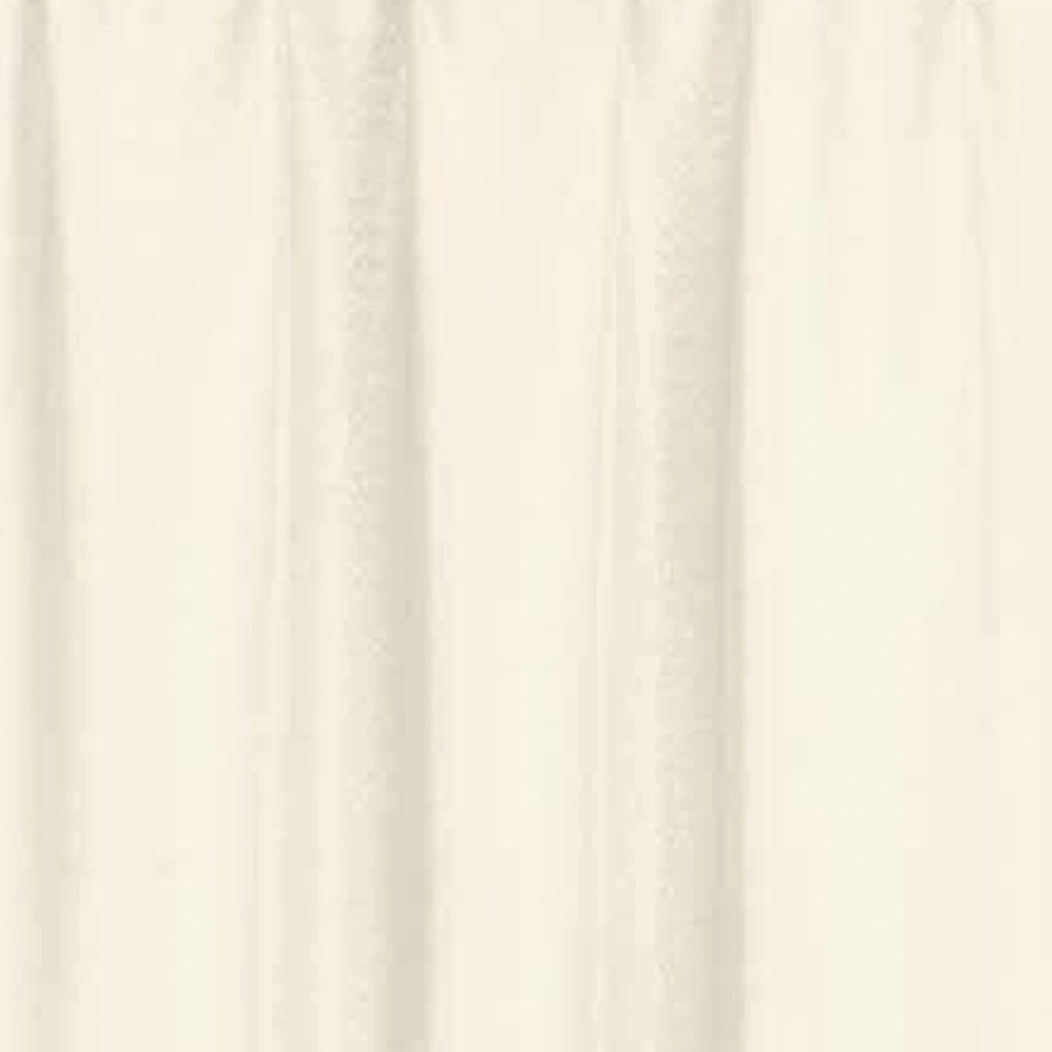 RT Designers Collection 100% Polyester Gibson Solid 3 Piece Kitchen Curtains Valance & Tiers Set 54" x 18" Beige